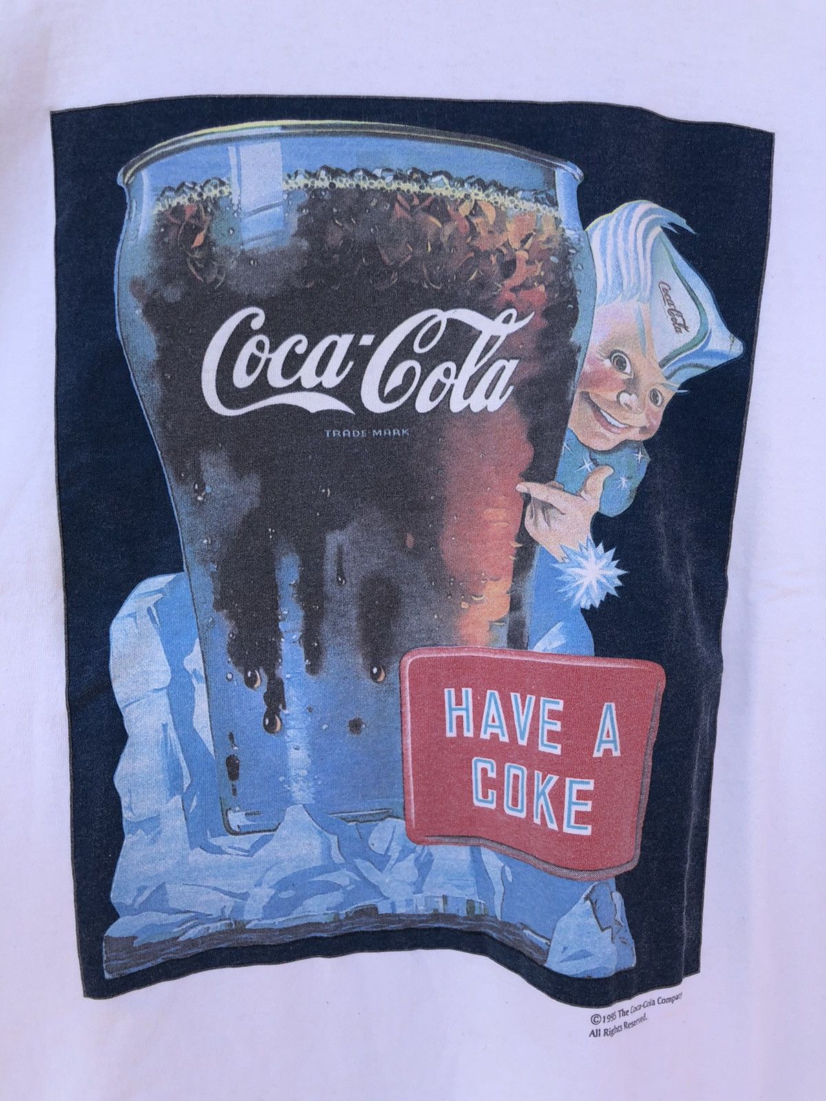 Coca Cola Vintage 1995 Coca Cola Have a Coke Promo Tee (Coca Cola) Size US L / EU 52-54 / 3 - 4 Thumbnail