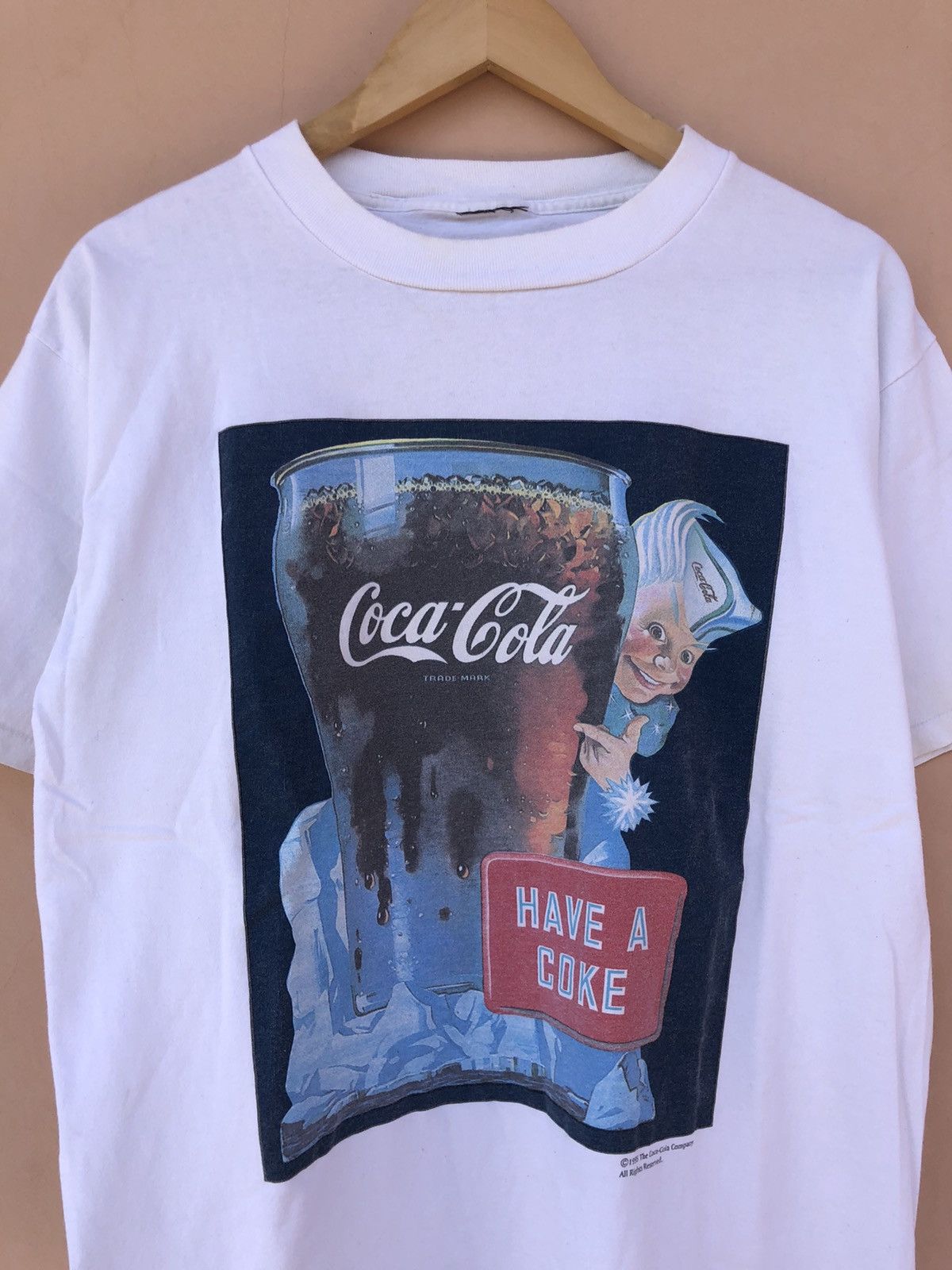 Coca Cola Vintage 1995 Coca Cola Have a Coke Promo Tee (Coca Cola) Size US L / EU 52-54 / 3 - 3 Thumbnail
