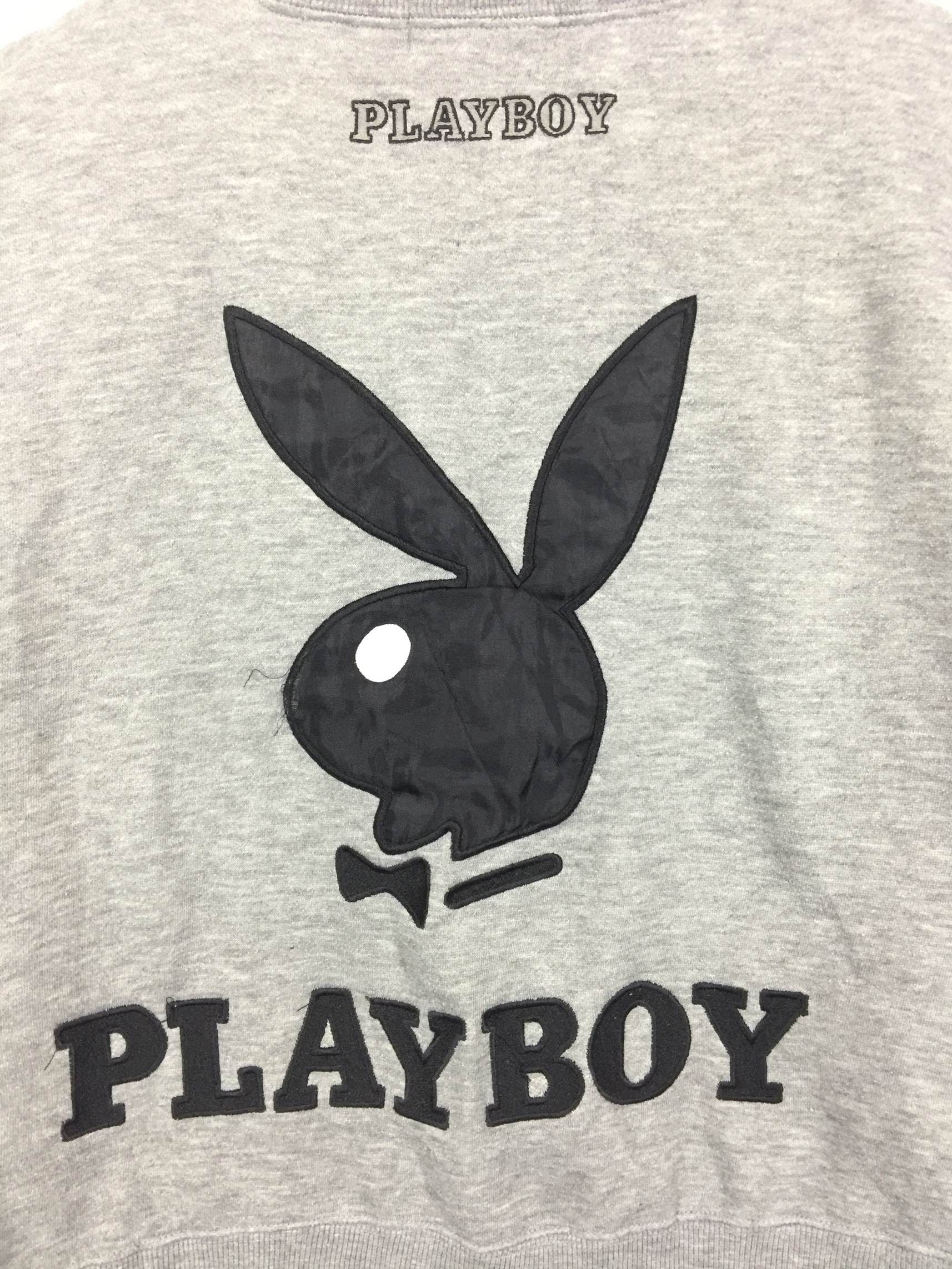 Playboy Playboy embroidery bunny head logo vintage 90s sweatshirt Size US S / EU 44-46 / 1 - 4 Thumbnail