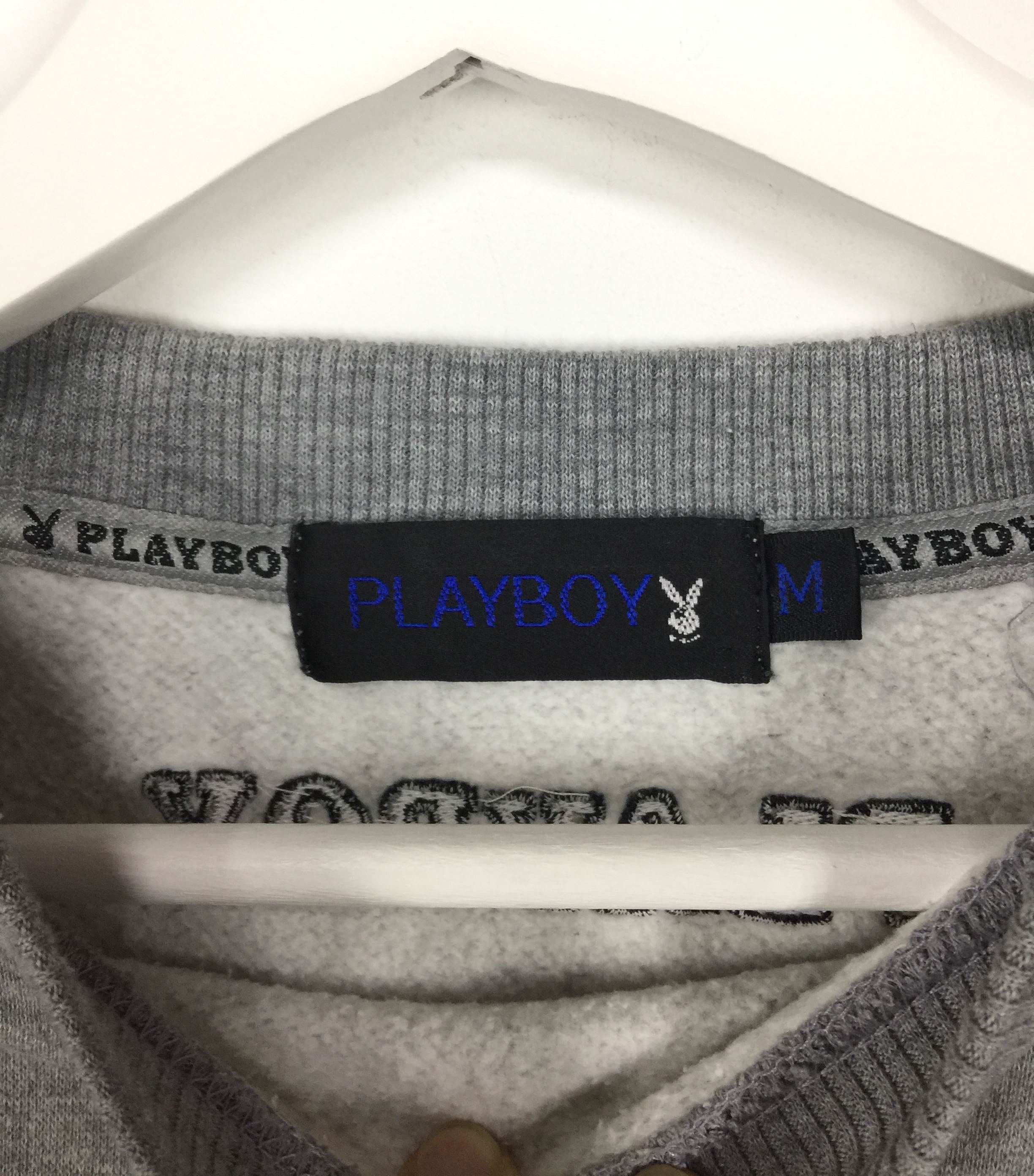 Playboy Playboy embroidery bunny head logo vintage 90s sweatshirt Size US S / EU 44-46 / 1 - 6 Thumbnail