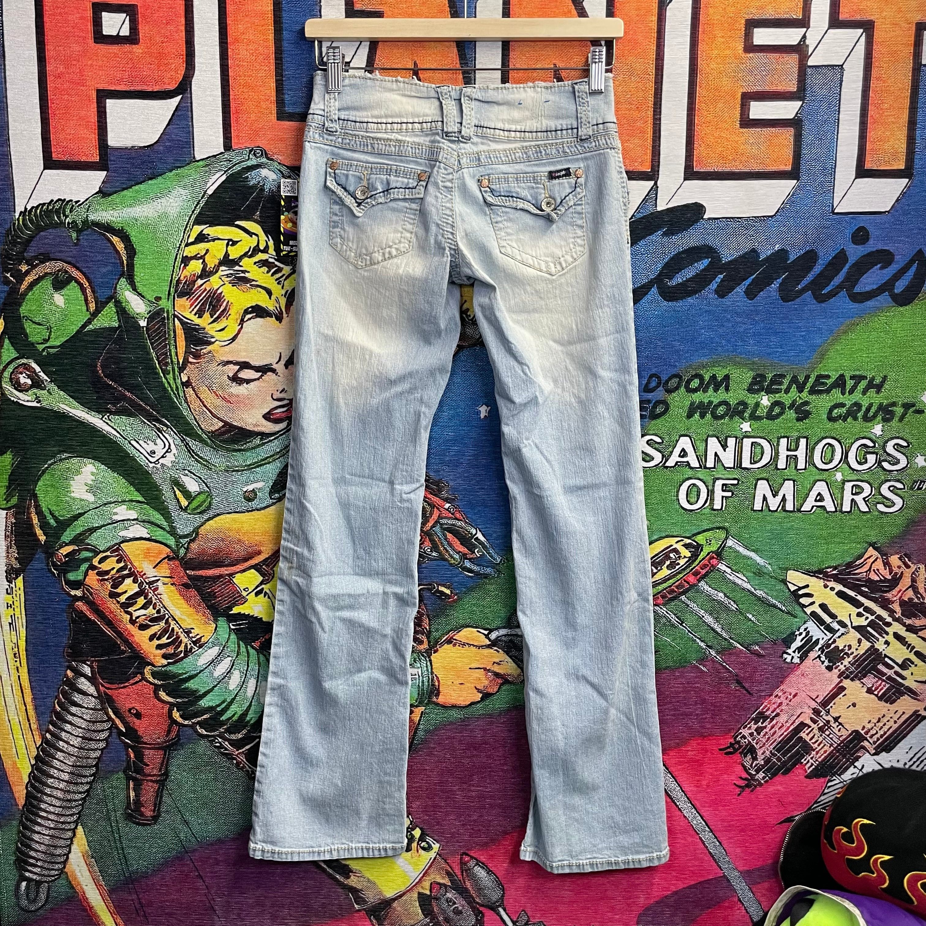 Vintage Y2K Angel Low Rise Jeans Size 25” Size 25" / US 0 / IT 36 - 2 Thumbnail
