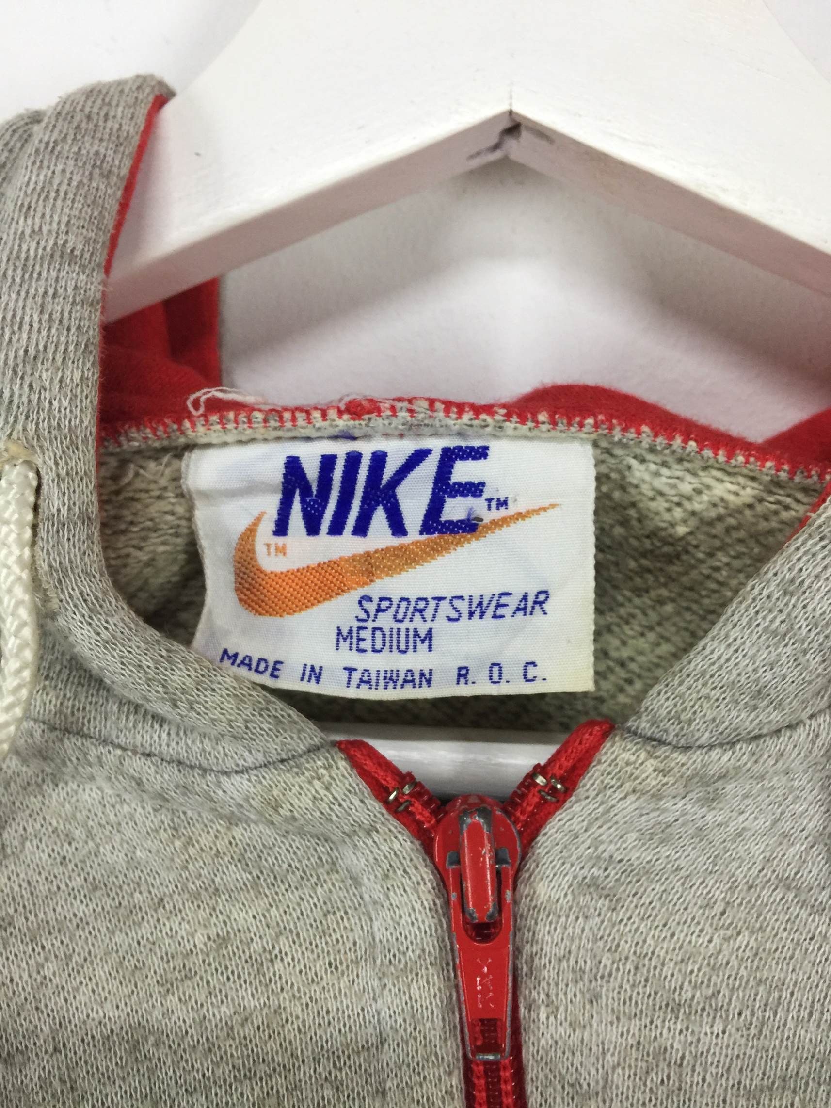 Nike × Vintage Nike orange tag vtg 70s 80s hoodies sweater Size US M / EU 48-50 / 2 - 7 Thumbnail
