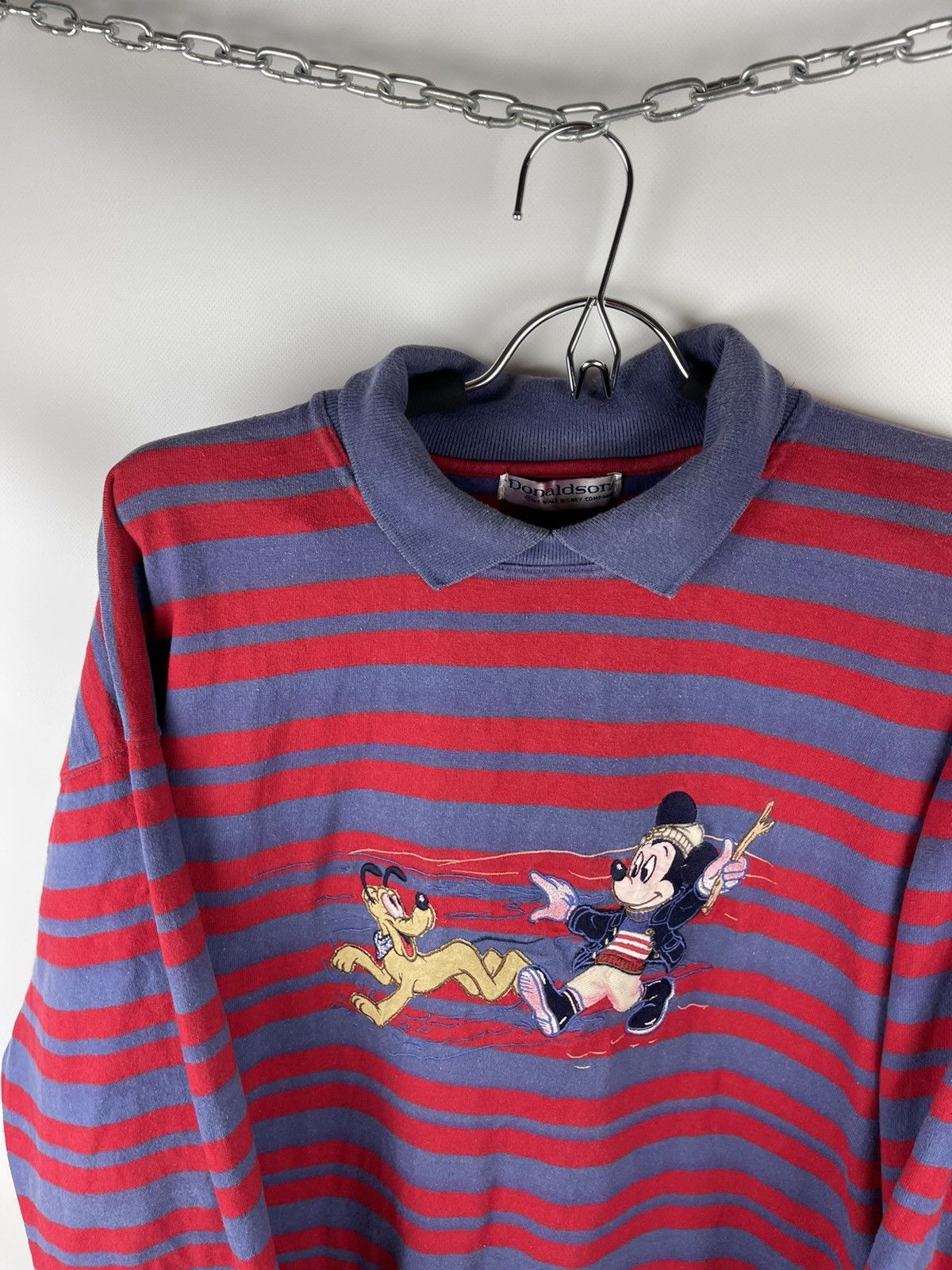 Disney Donaldson vintage Walt Disney Mickey Mouse Pluto print swea Size US L / EU 52-54 / 3 - 3 Thumbnail