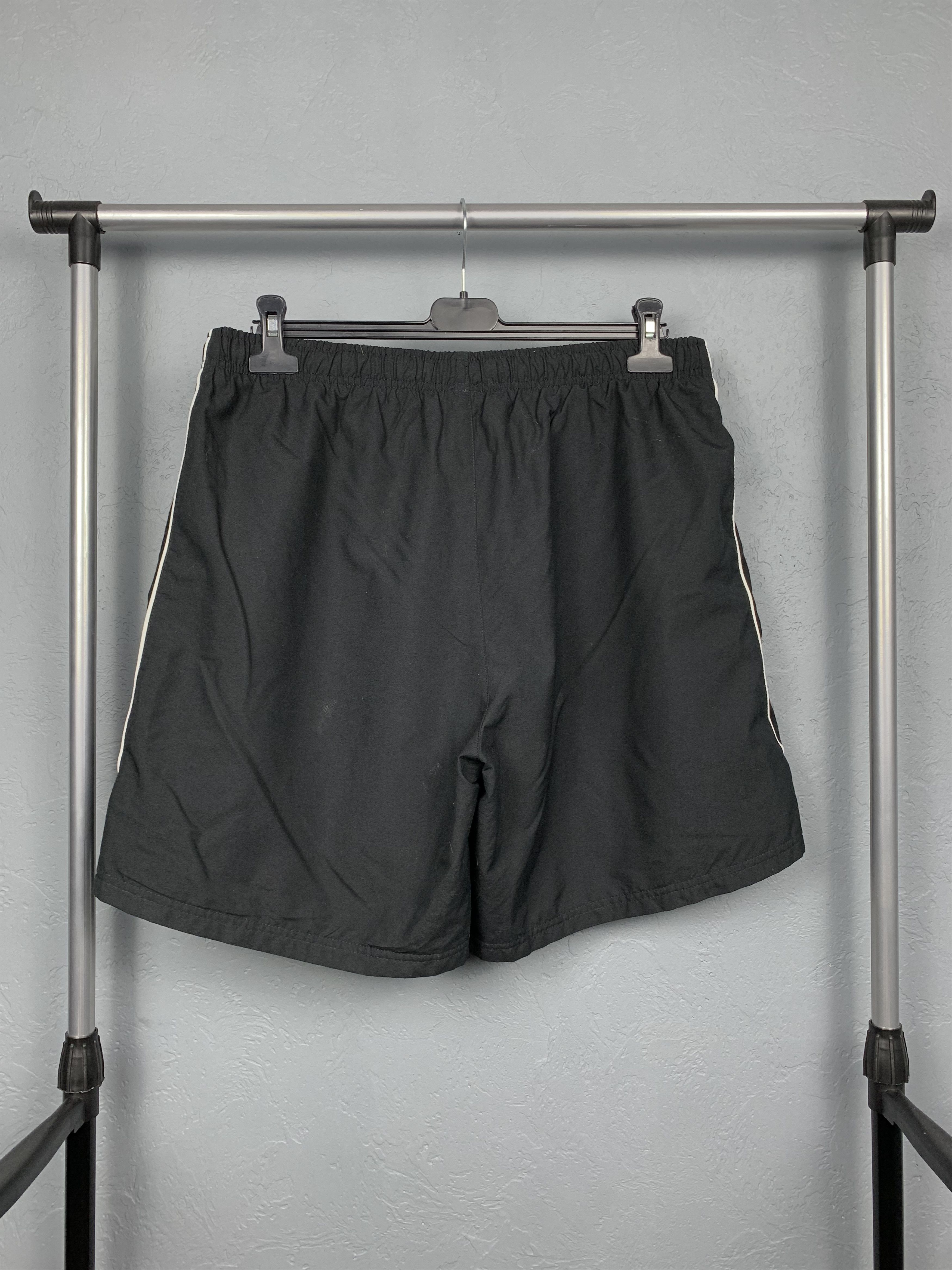 Nike × Vintage Nike Vintage Mens Nylon Shorts Y2K Big Logo Swoosh Size US 36 / EU 52 - 5 Thumbnail