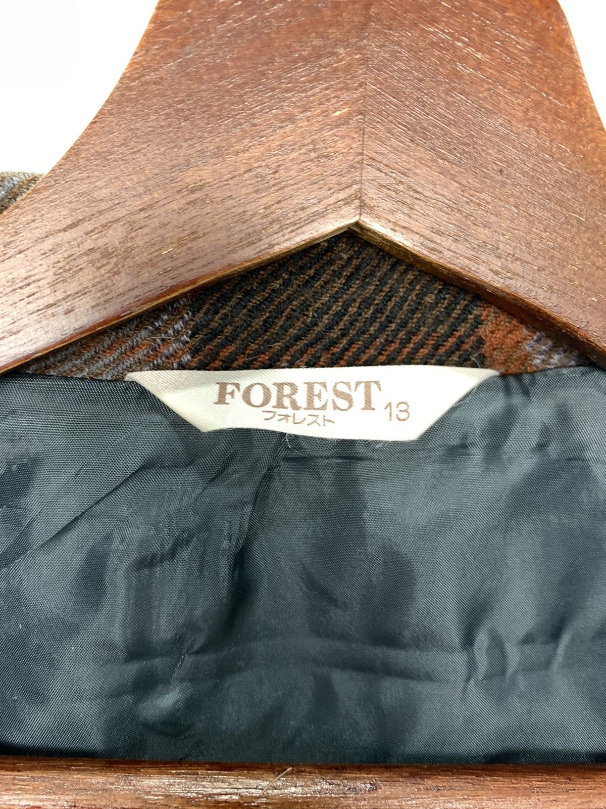 Woolrich Woolen Mills FOREST Wool Mohair Plaid Checker Retro Trucker Chore Jacket Size US L / EU 52-54 / 3 - 15 Thumbnail