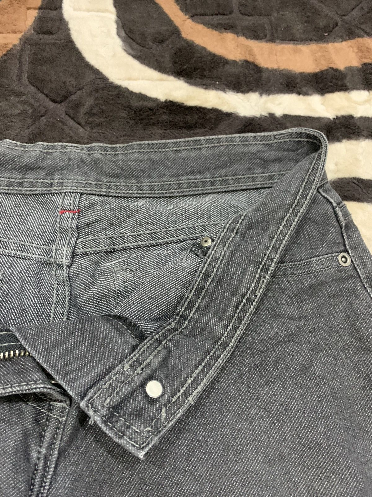 Japanese Brand McDonald Grey Stone Wash Travis Scott Streetwear Denim Jean Size US 29 - 14 Thumbnail