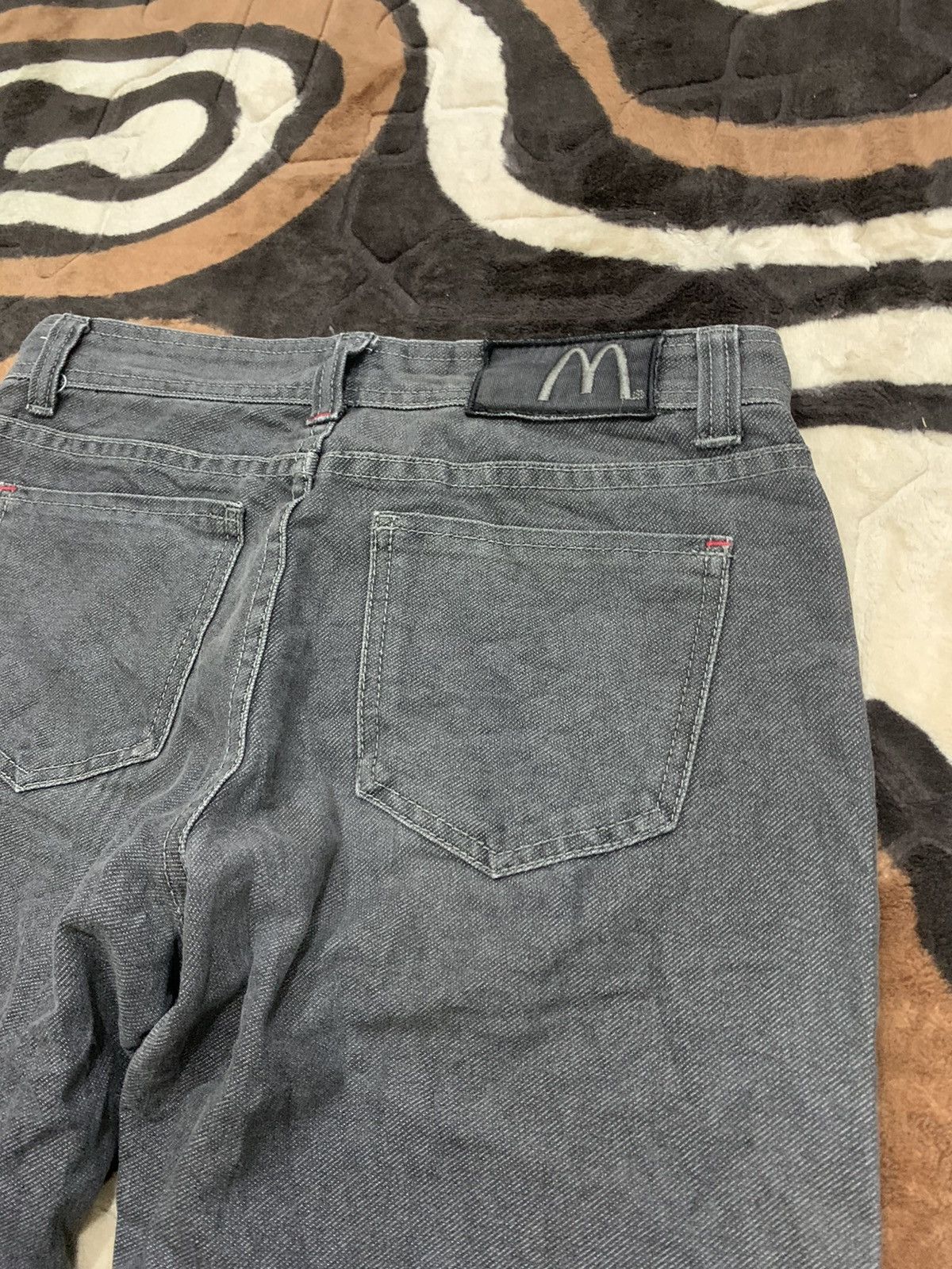 Japanese Brand McDonald Grey Stone Wash Travis Scott Streetwear Denim Jean Size US 29 - 12 Thumbnail