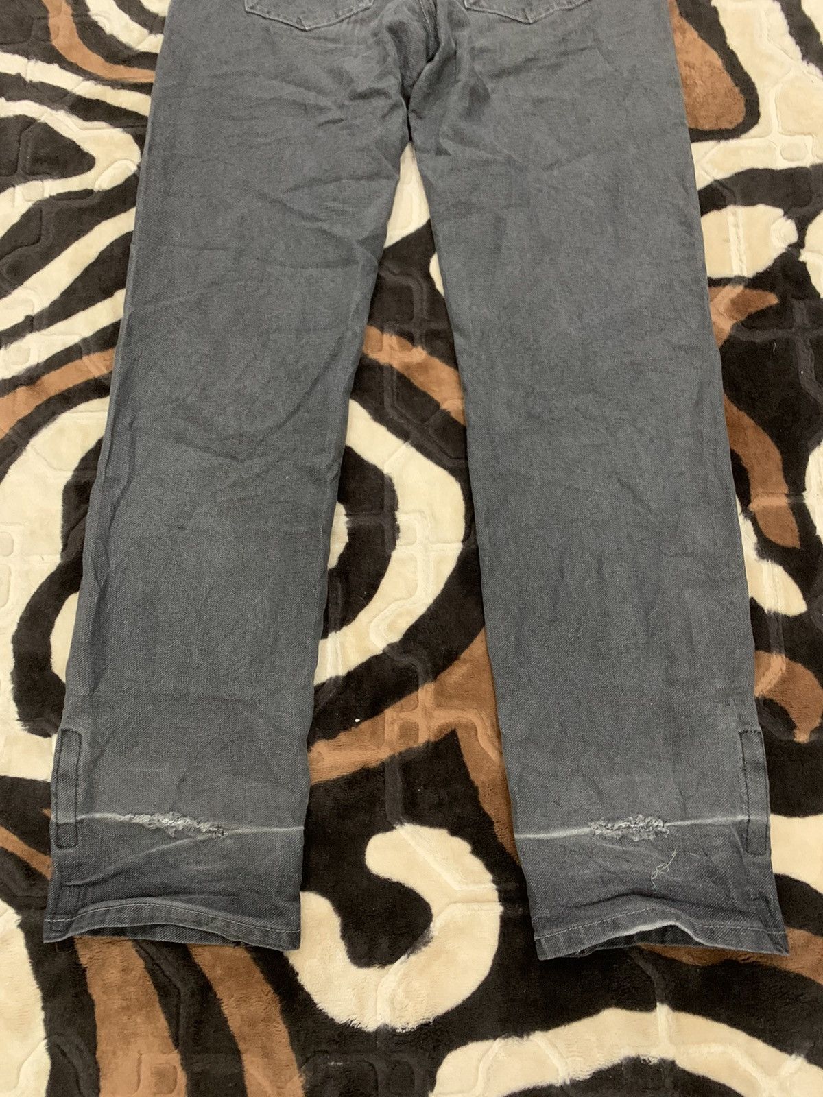 Japanese Brand McDonald Grey Stone Wash Travis Scott Streetwear Denim Jean Size US 29 - 10 Thumbnail
