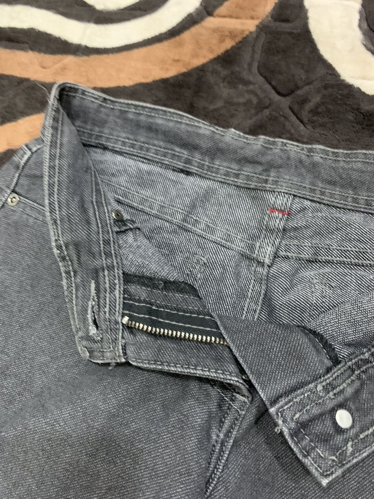 Japanese Brand McDonald Grey Stone Wash Travis Scott Streetwear Denim Jean Size US 29 - 13 Thumbnail