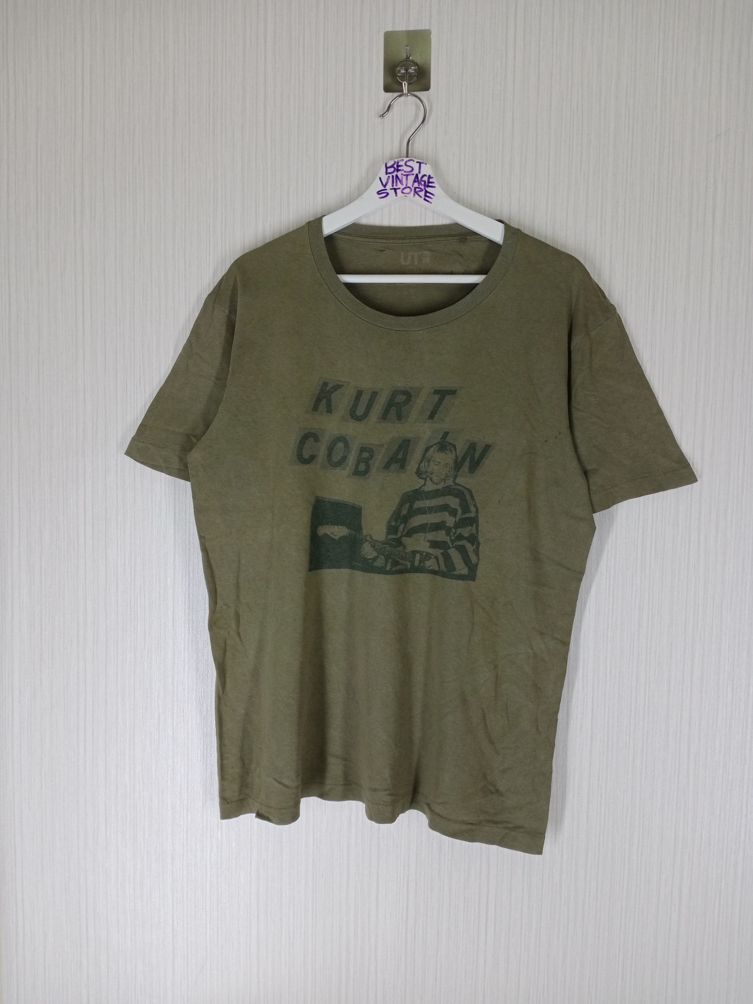 Nirvana Vintage Uniqlo Kurt Cobain single Stitch Size US L / EU 52-54 / 3 - 1 Thumbnail