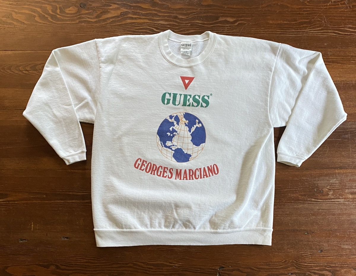 Guess Vintage 80’s Guess Georges Marciano Crewneck Sweatshirt Size US S / EU 44-46 / 1 - 2 Thumbnail