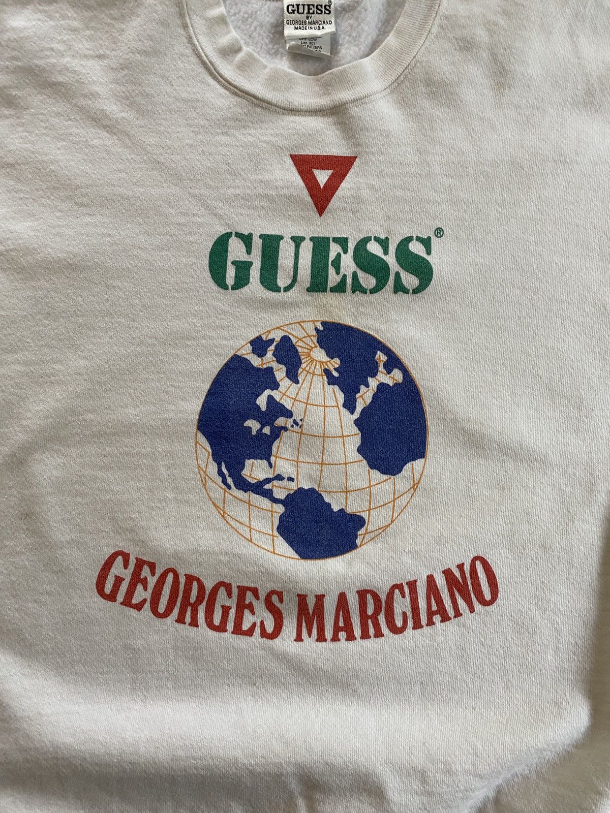 Guess Vintage 80’s Guess Georges Marciano Crewneck Sweatshirt Size US S / EU 44-46 / 1 - 3 Thumbnail