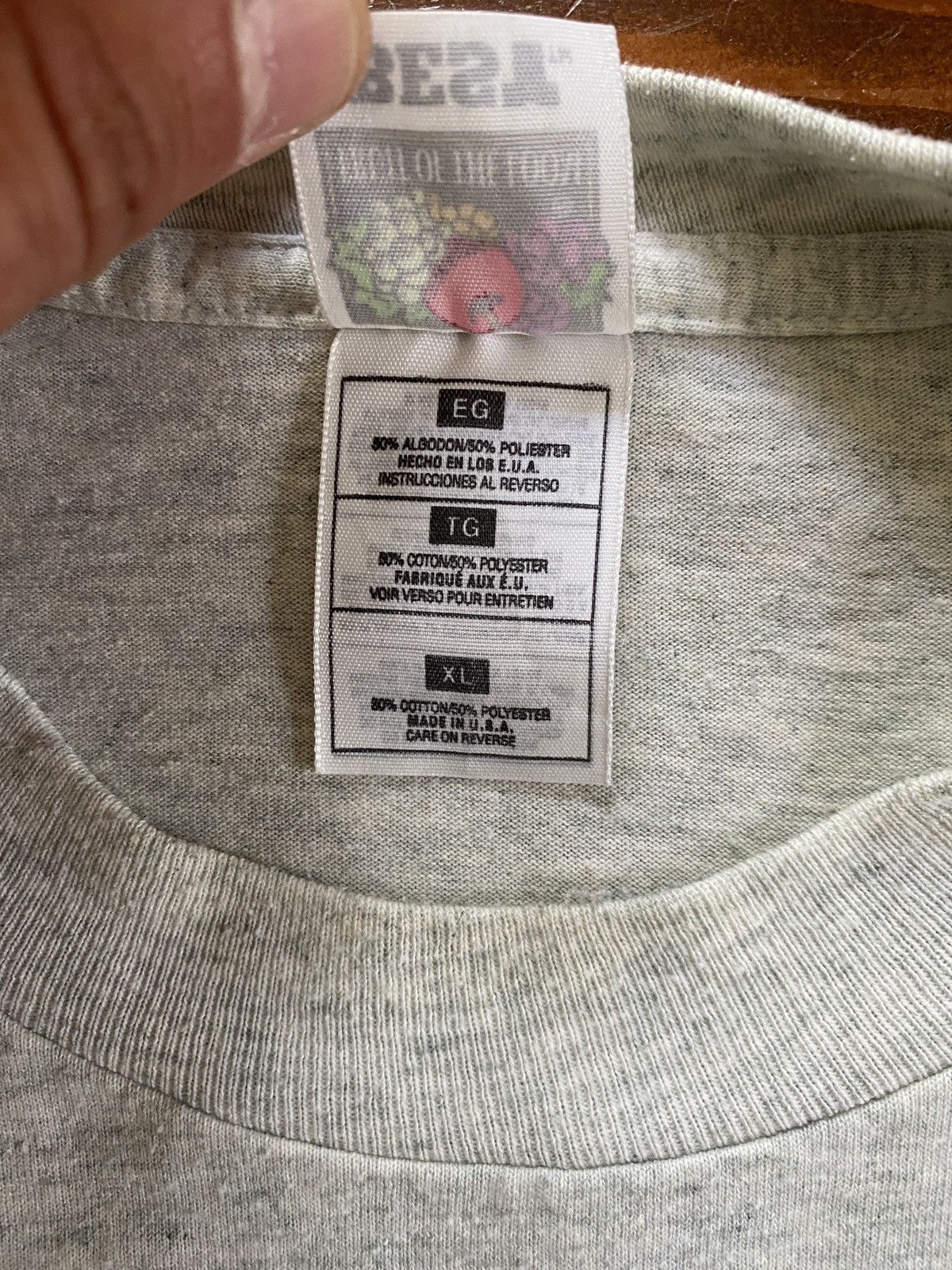 Vintage Vintage 90’s Meadowbrook Fitness Single Stitch Long Sleeve Size US XL / EU 56 / 4 - 5 Thumbnail