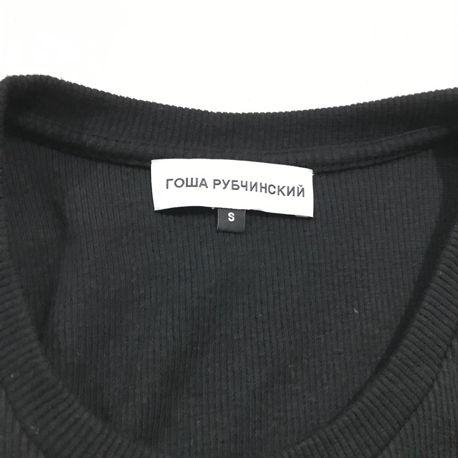Gosha Rubchinskiy Gosha Rubchinskiy Black Sleeveless Size US S / EU 44-46 / 1 - 3 Thumbnail