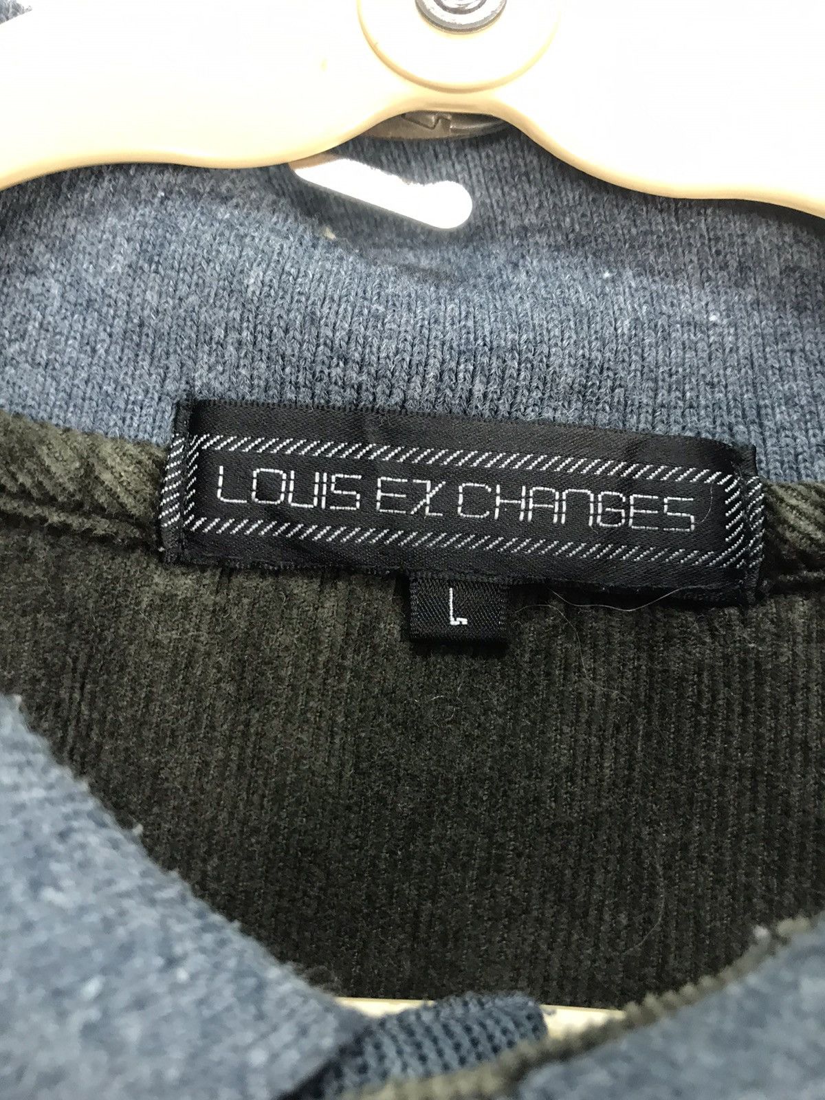 Japanese Brand × Vintage Vintage sweatshirt half button by Louis ex changes Size US M / EU 48-50 / 2 - 3 Thumbnail