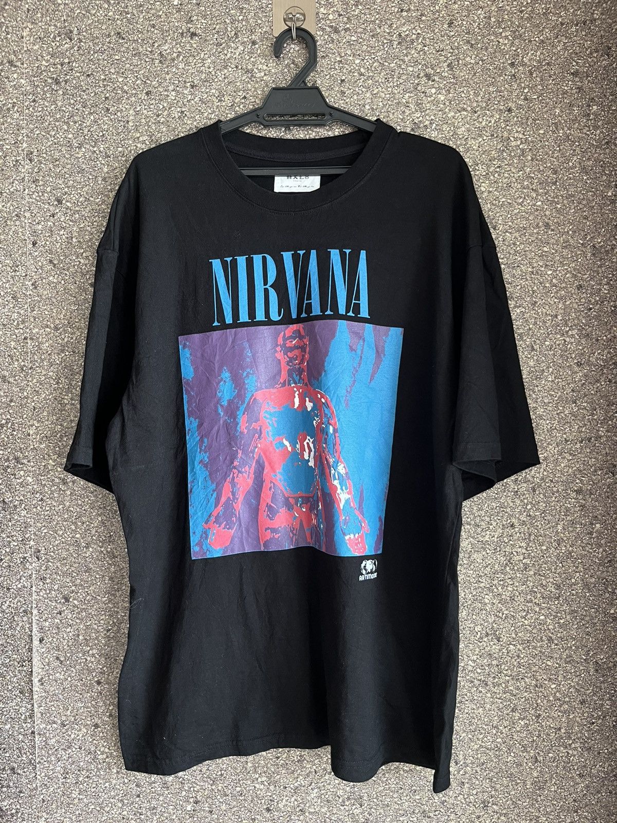 image of Vintage Nirvana Ft44 in Black, Men's (Size XL)