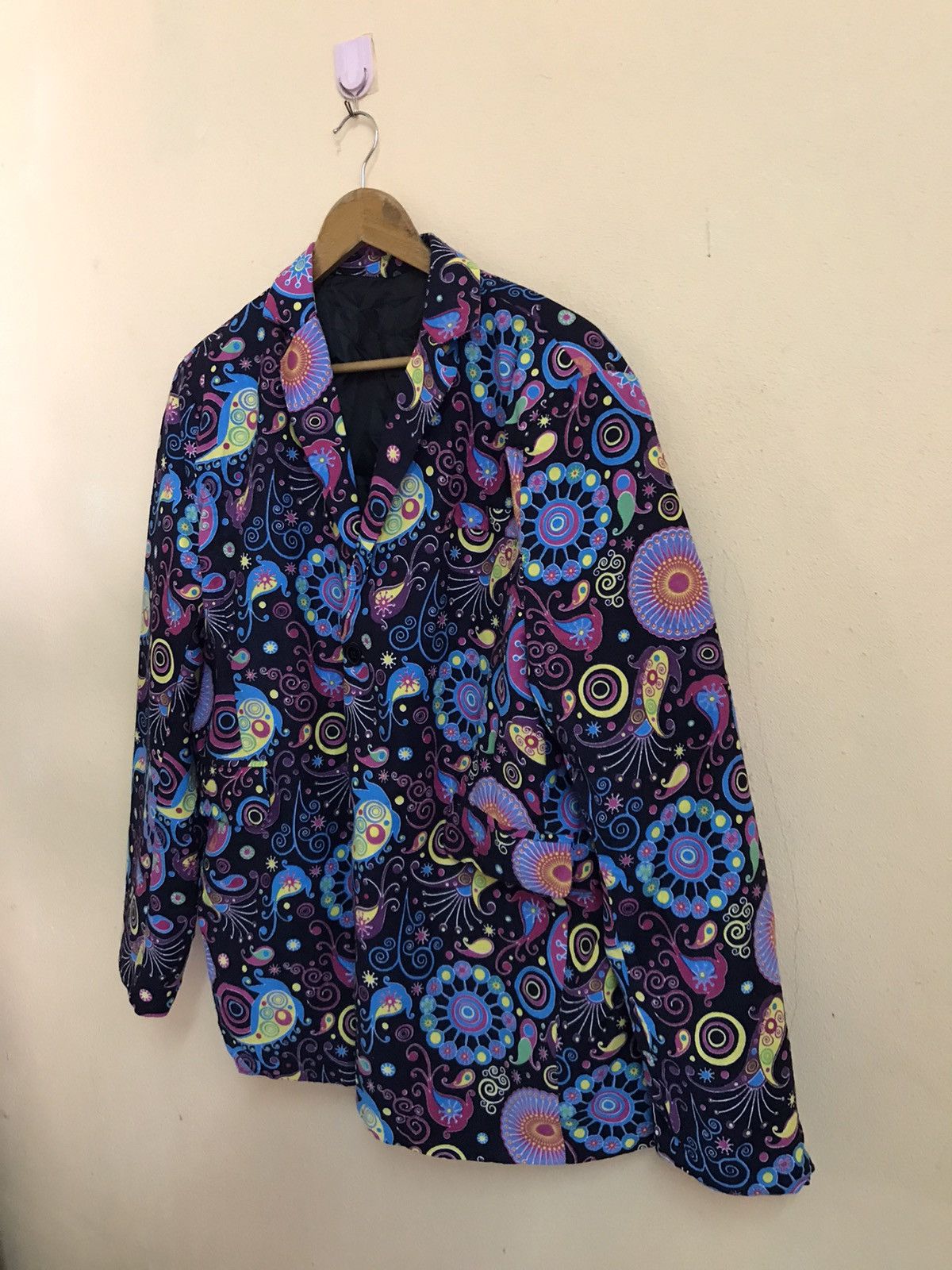 Japanese Brand POP ART design bandana full print coat jacket Size US L / EU 52-54 / 3 - 3 Thumbnail