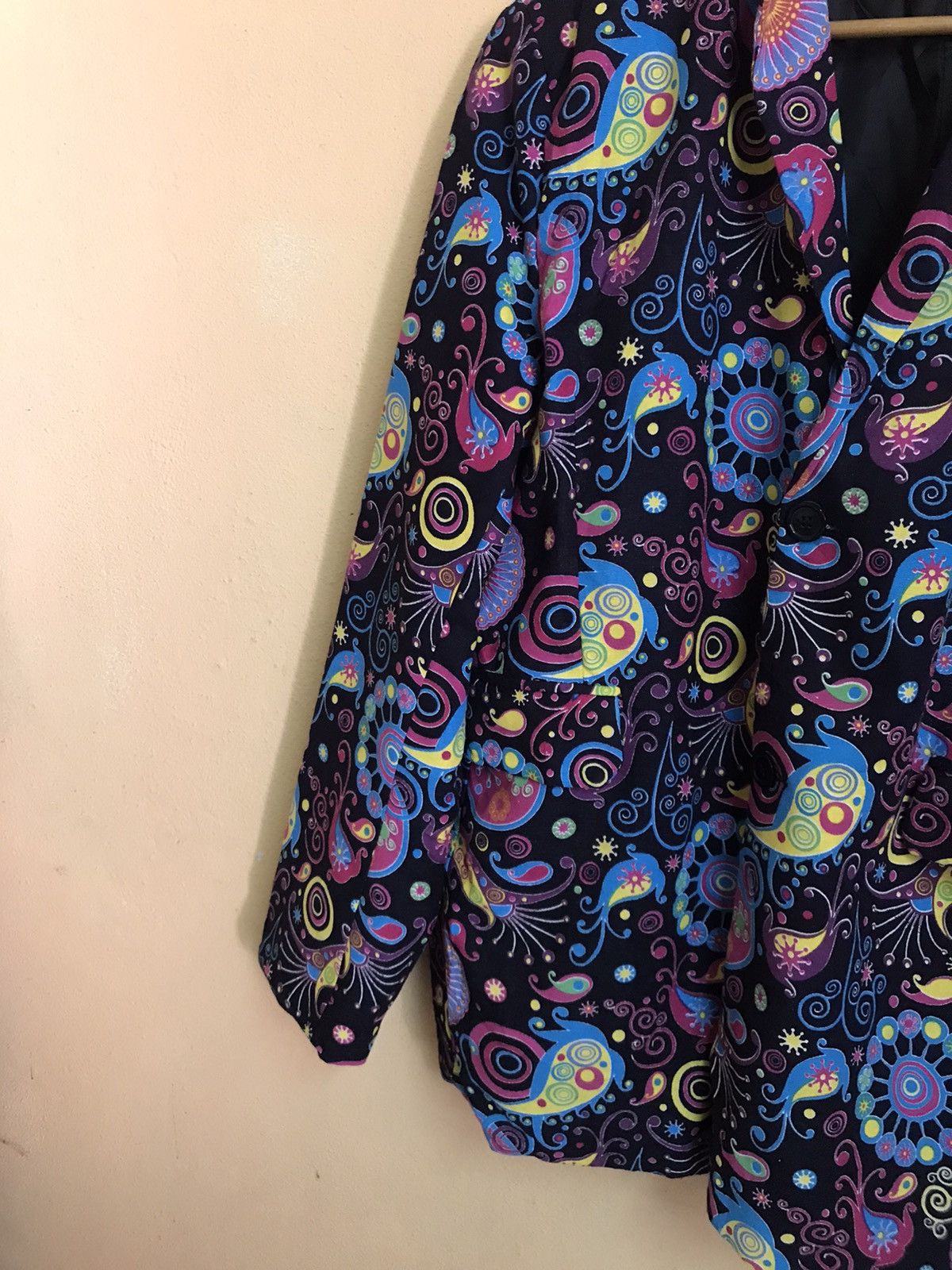 Japanese Brand POP ART design bandana full print coat jacket Size US L / EU 52-54 / 3 - 9 Thumbnail