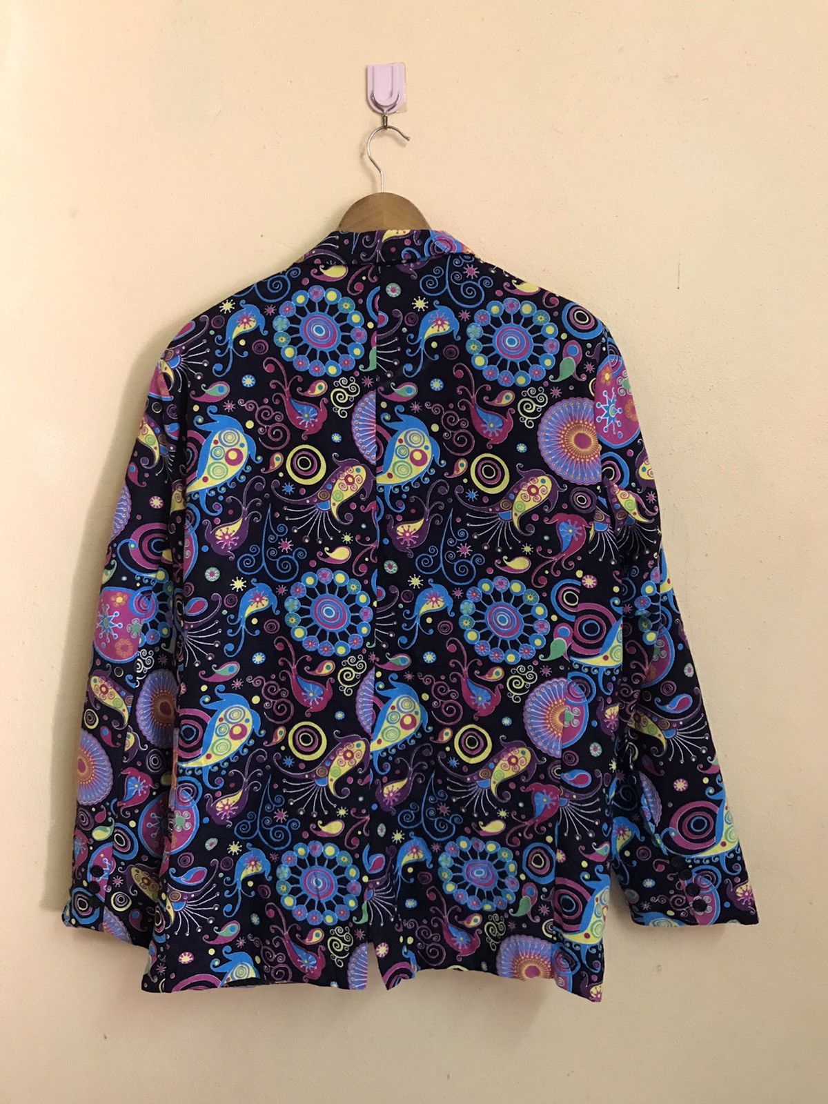 Japanese Brand POP ART design bandana full print coat jacket Size US L / EU 52-54 / 3 - 5 Thumbnail