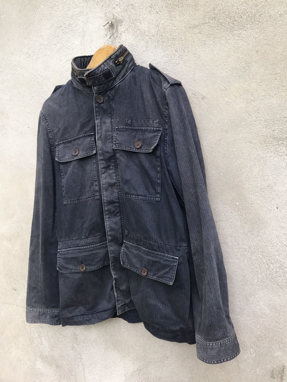 Japanese Brand R. NEWBOLD INDIGO WORKWEAR JACKET Size US L / EU 52-54 / 3 - 3 Thumbnail