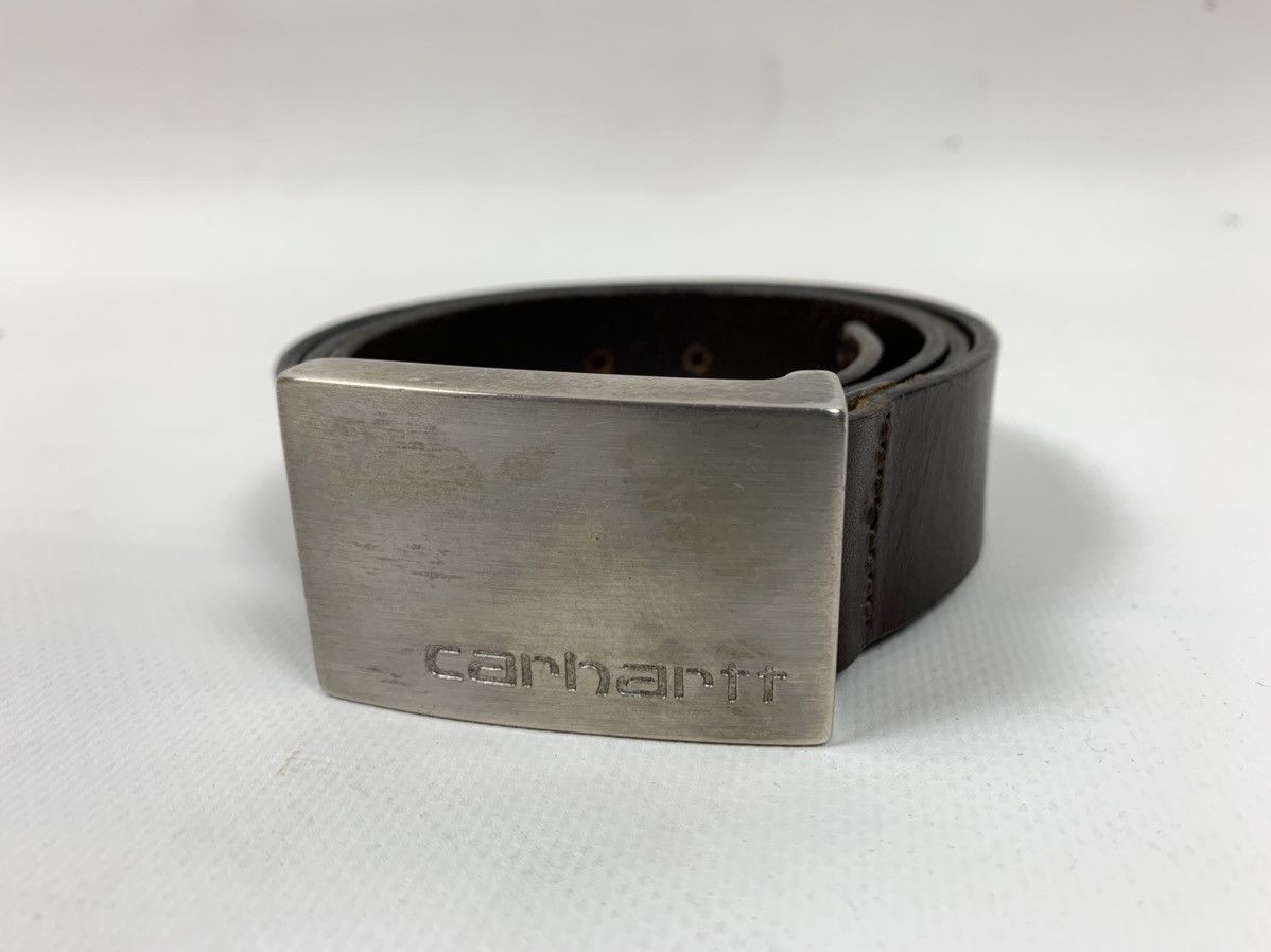 Carhartt Vintage Carhartt Genuine Leather Brown Belt Size ONE SIZE - 2 Thumbnail