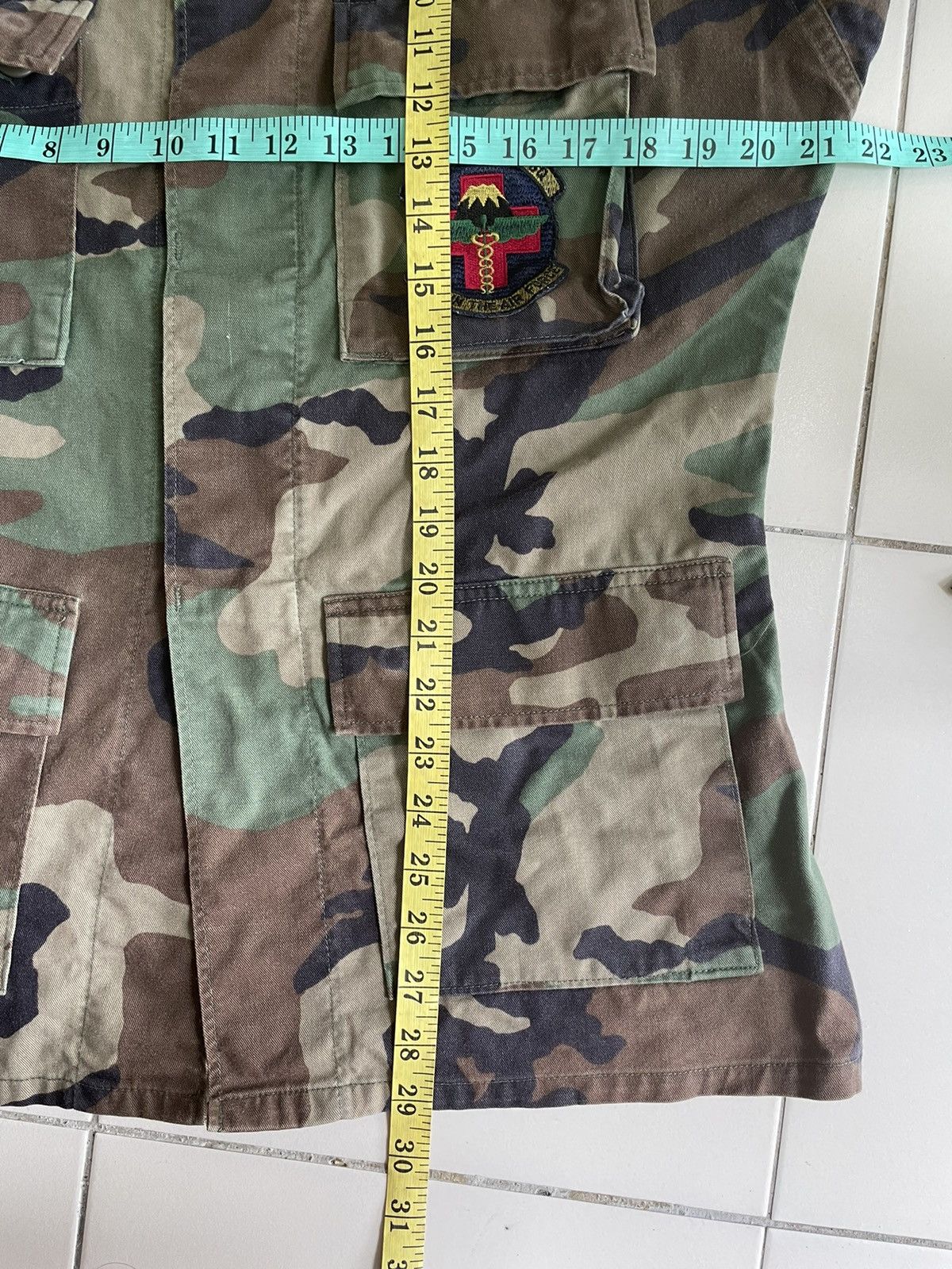 Vintage U.S AIR FORCE CAMO MILITARY UNIFORM Size US L / EU 52-54 / 3 - 9 Thumbnail
