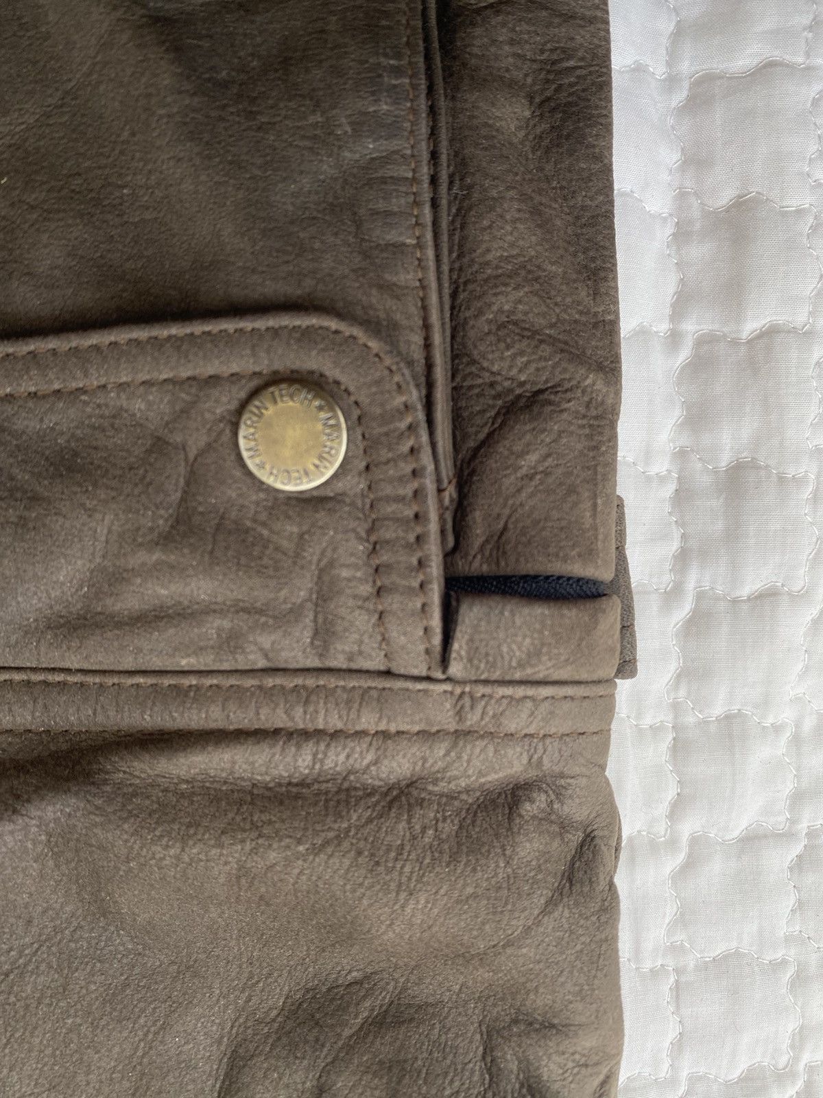 Genuine Leather Genuine Leather Vest Multi Pocket By Cosmo G Size US M / EU 48-50 / 2 - 6 Thumbnail