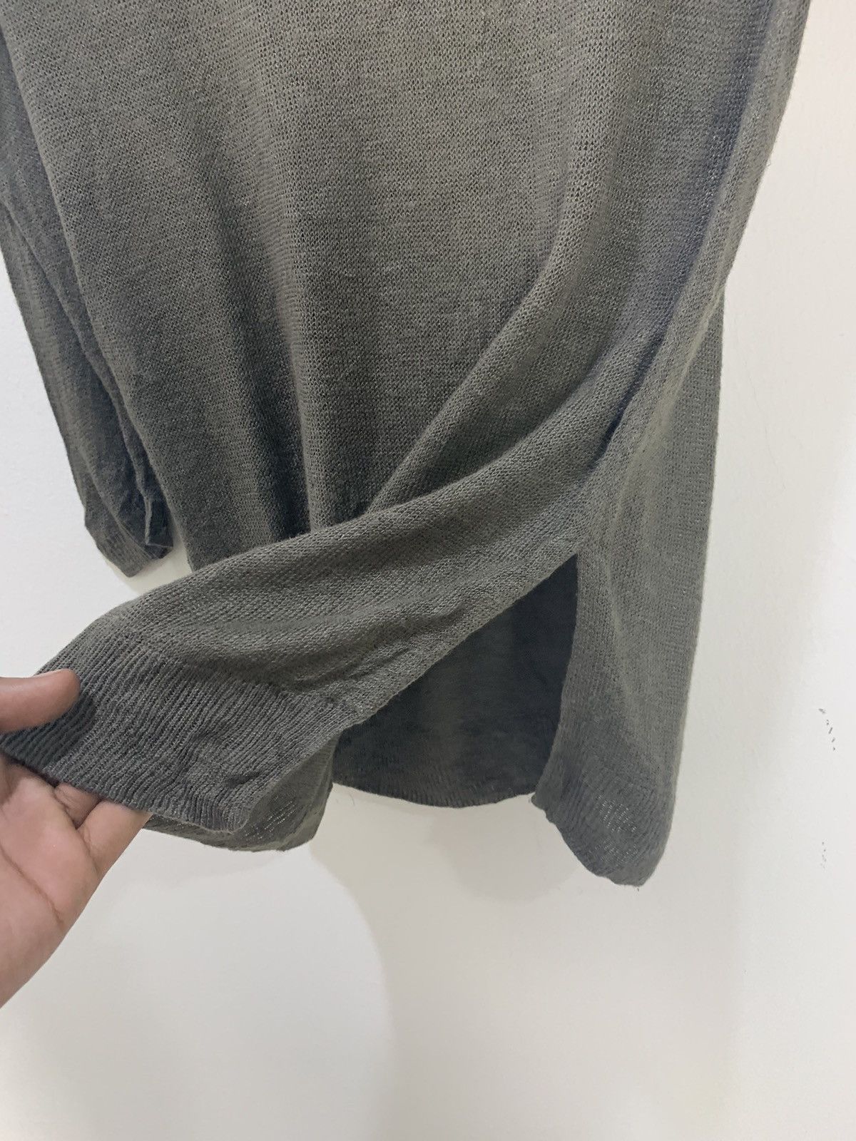Japanese Brand × Other × Uniqlo UNIQLO Sexy Mesh Net Lightweight Fisherman Knitwear Sweater Size S / US 4 / IT 40 - 12 Thumbnail