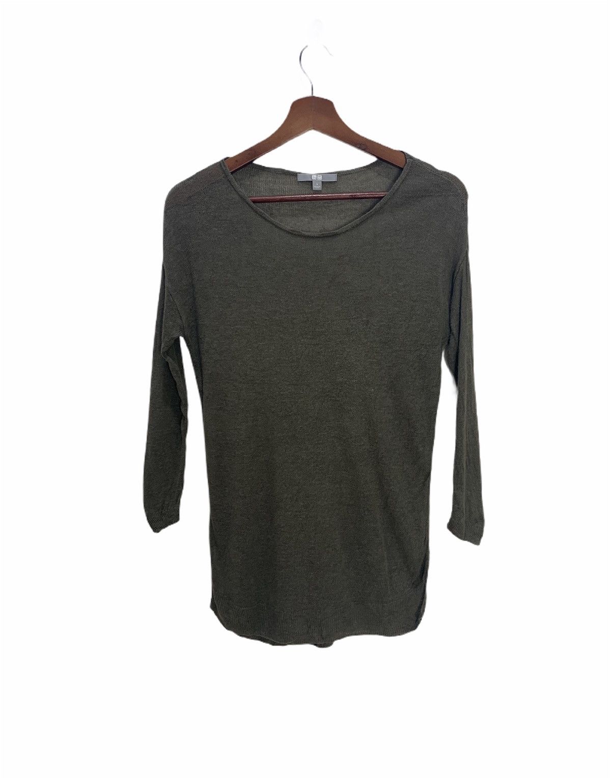 Japanese Brand × Other × Uniqlo UNIQLO Sexy Mesh Net Lightweight Fisherman Knitwear Sweater Size S / US 4 / IT 40 - 1 Thumbnail