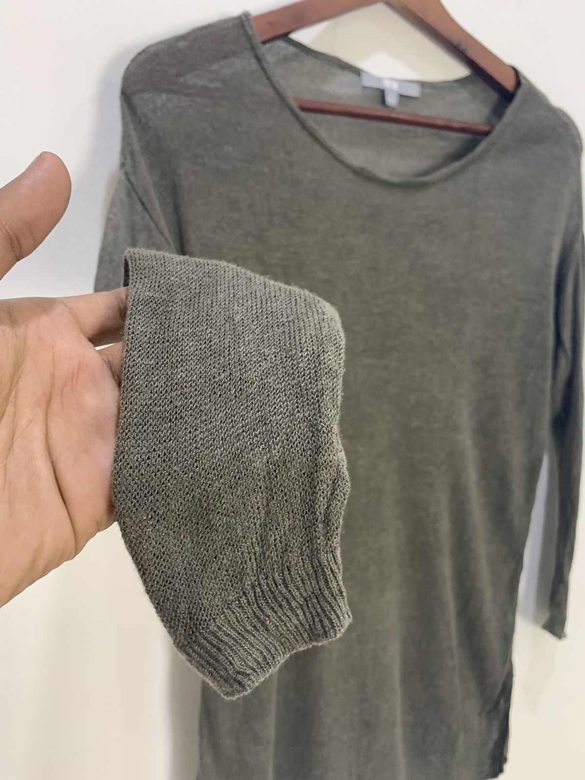 Japanese Brand × Other × Uniqlo UNIQLO Sexy Mesh Net Lightweight Fisherman Knitwear Sweater Size S / US 4 / IT 40 - 7 Thumbnail