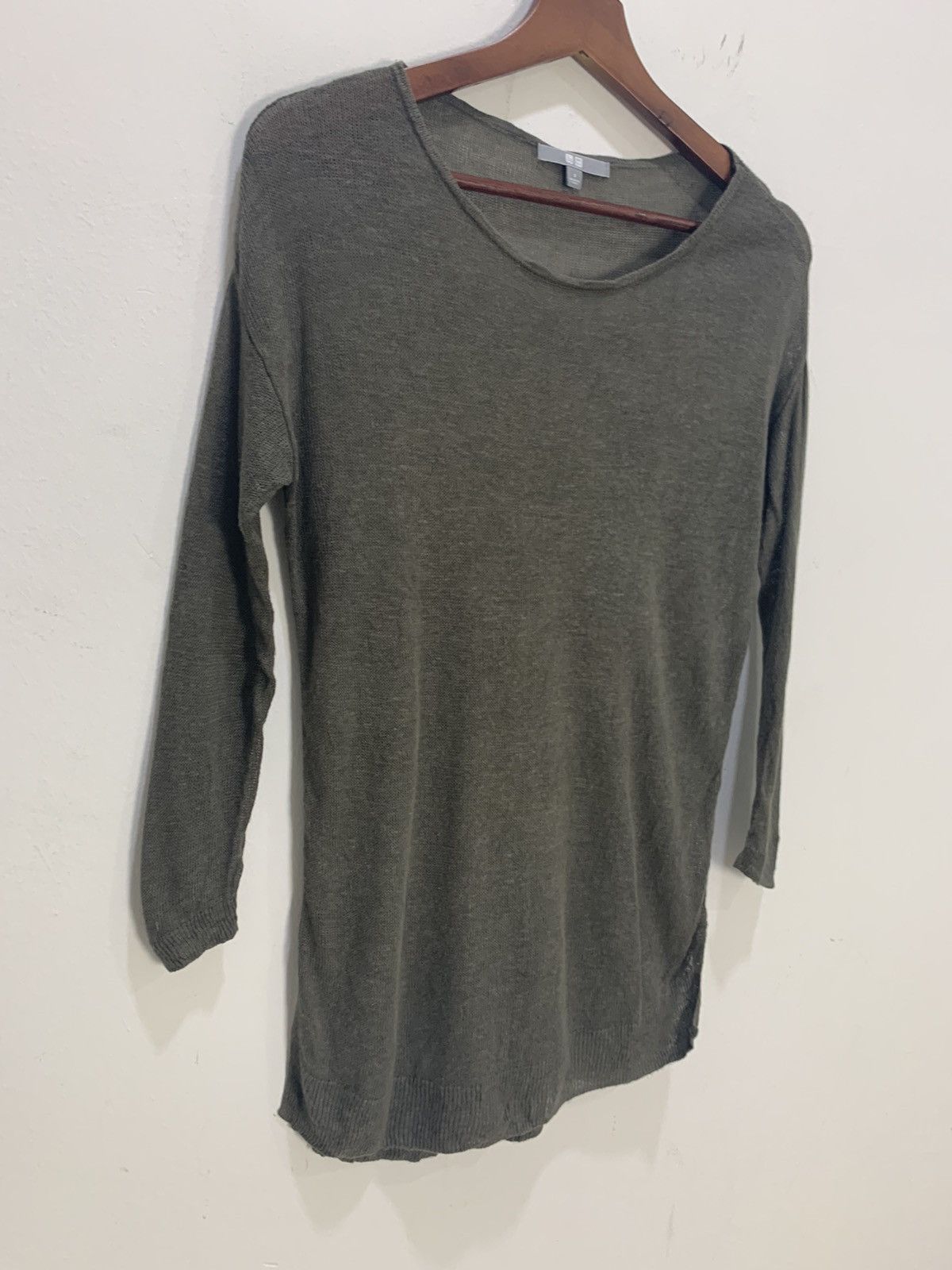 Japanese Brand × Other × Uniqlo UNIQLO Sexy Mesh Net Lightweight Fisherman Knitwear Sweater Size S / US 4 / IT 40 - 5 Thumbnail