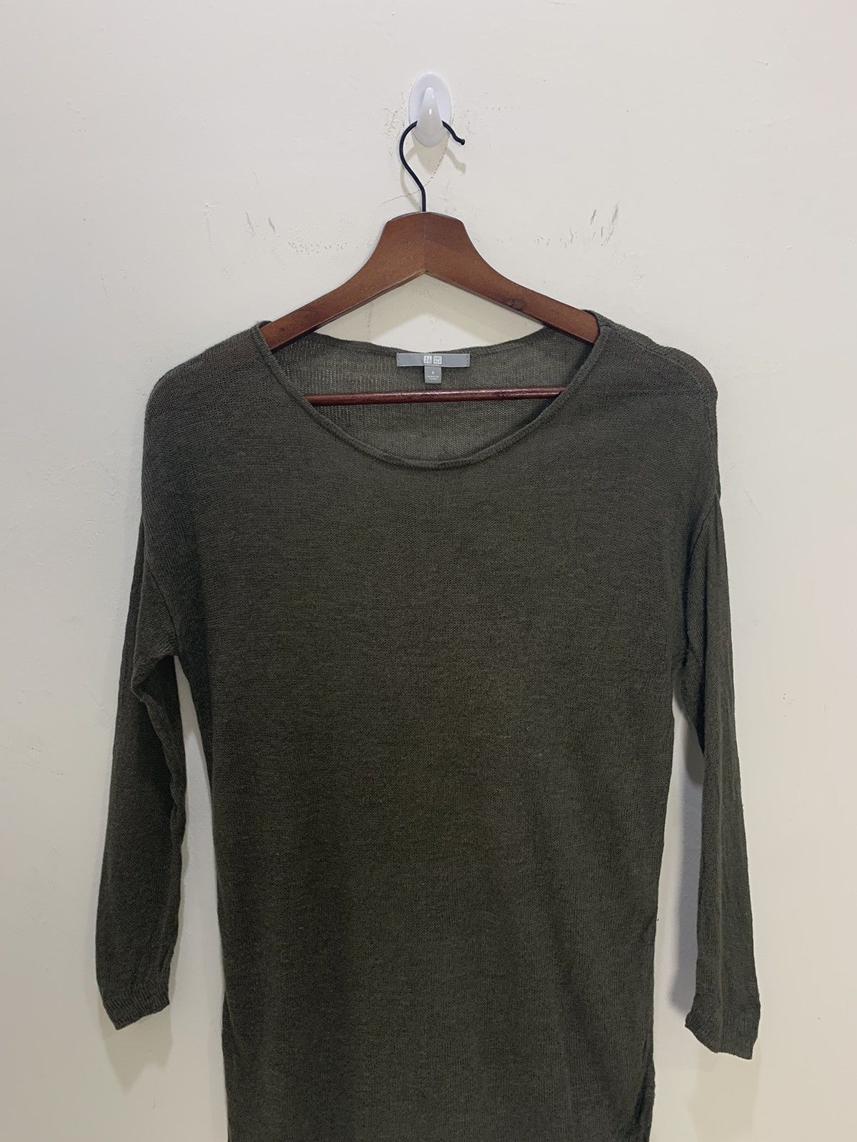Japanese Brand × Other × Uniqlo UNIQLO Sexy Mesh Net Lightweight Fisherman Knitwear Sweater Size S / US 4 / IT 40 - 3 Thumbnail