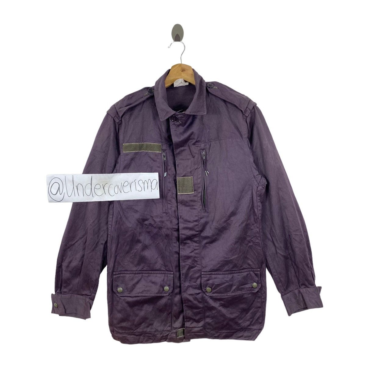Vintage Vtg 80s MA.GE.CO. VILLEFRANCHE Army Multi Pocket Parka Coat Size US S / EU 44-46 / 1 - 1 Thumbnail