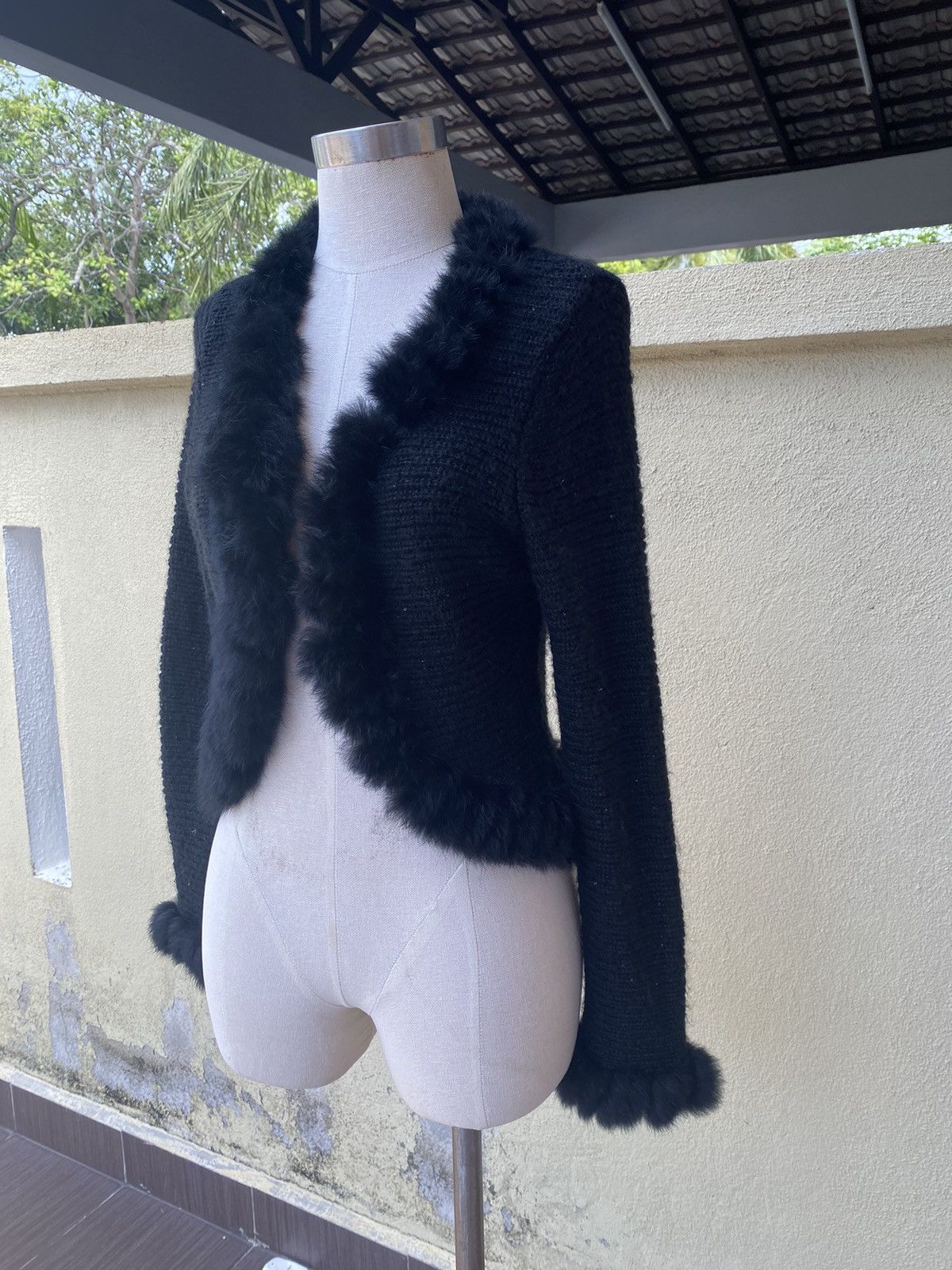 Image of Courreges x Vintage Black Knitwear, Women's (Size XS)