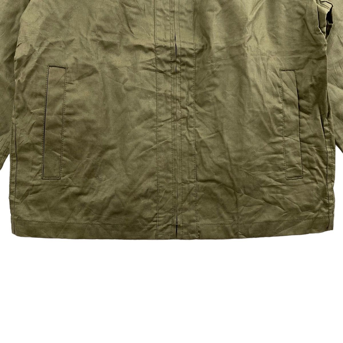 Vintage TETE HOMME Issey Miyake Motorcycle Full Zipper Bomber Jacket Size US M / EU 48-50 / 2 - 3 Thumbnail
