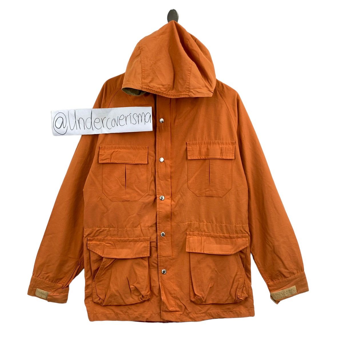 Vintage GRIZZLY UNION MADE United Worker Multi Pocket Hooded Parka Size US XL / EU 56 / 4 - 1 Thumbnail