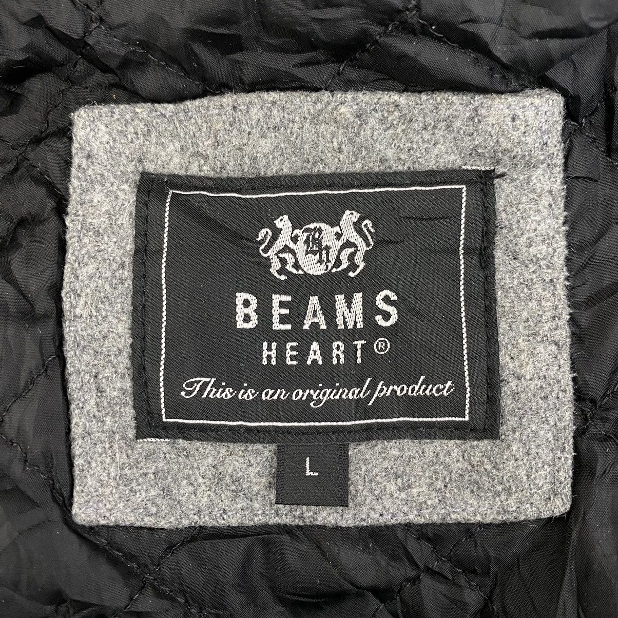 Beams Japan BEAMS HEART Japan Brand Multi Pocket Button Up Hooded Grey Size US L / EU 52-54 / 3 - 4 Thumbnail