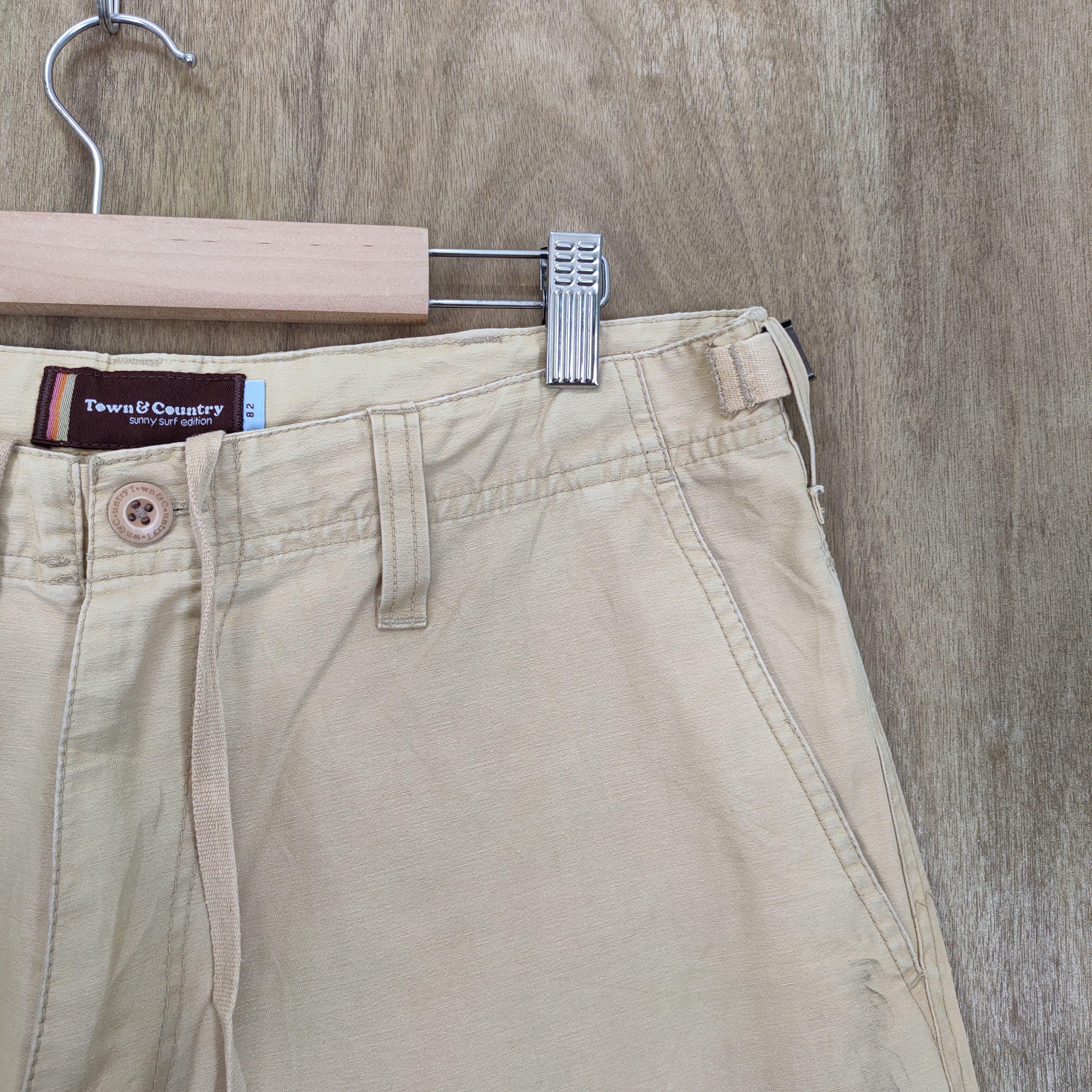 Japanese Brand JAPANESE BRAND KHAKI BAGGY CARGO PANTS Size US 32 / EU 48 - 5 Thumbnail