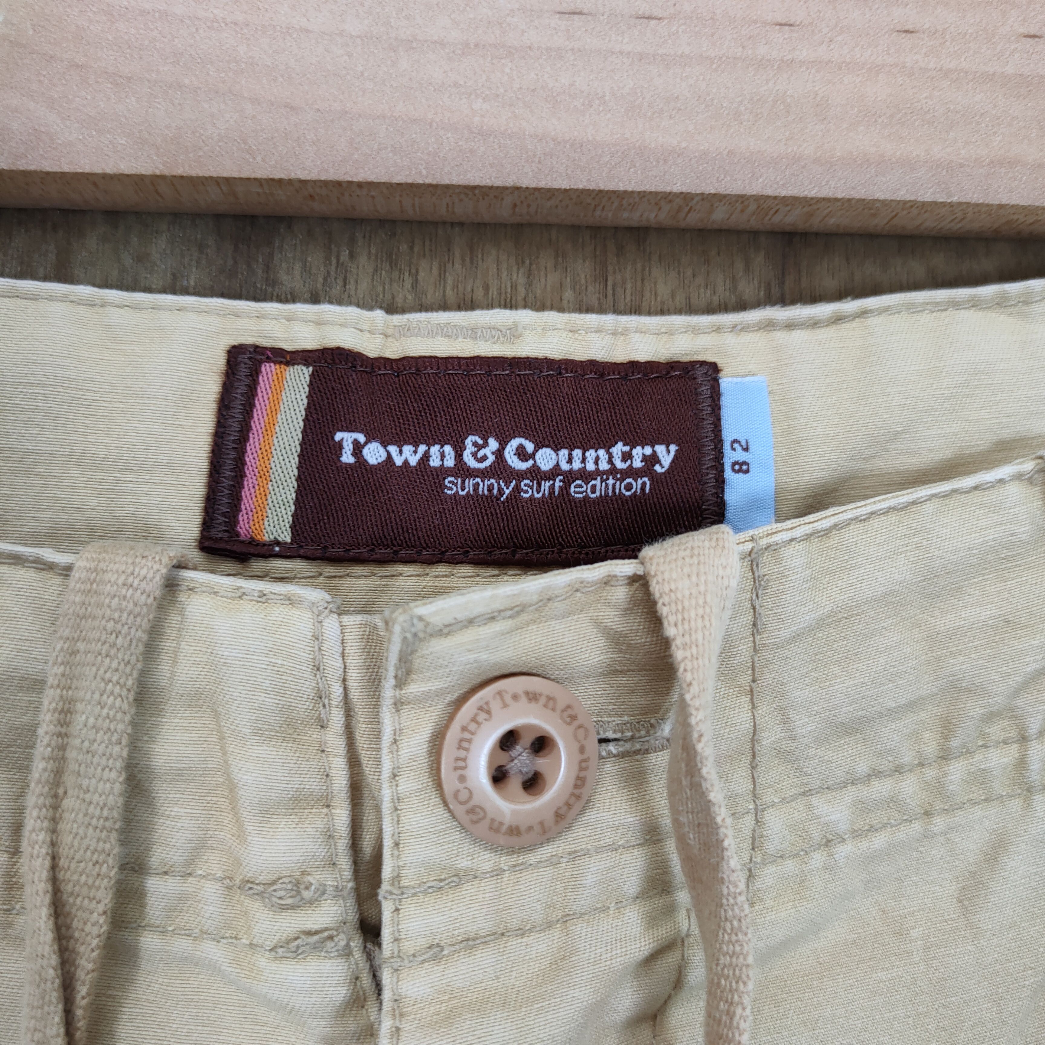 Japanese Brand JAPANESE BRAND KHAKI BAGGY CARGO PANTS Size US 32 / EU 48 - 4 Thumbnail