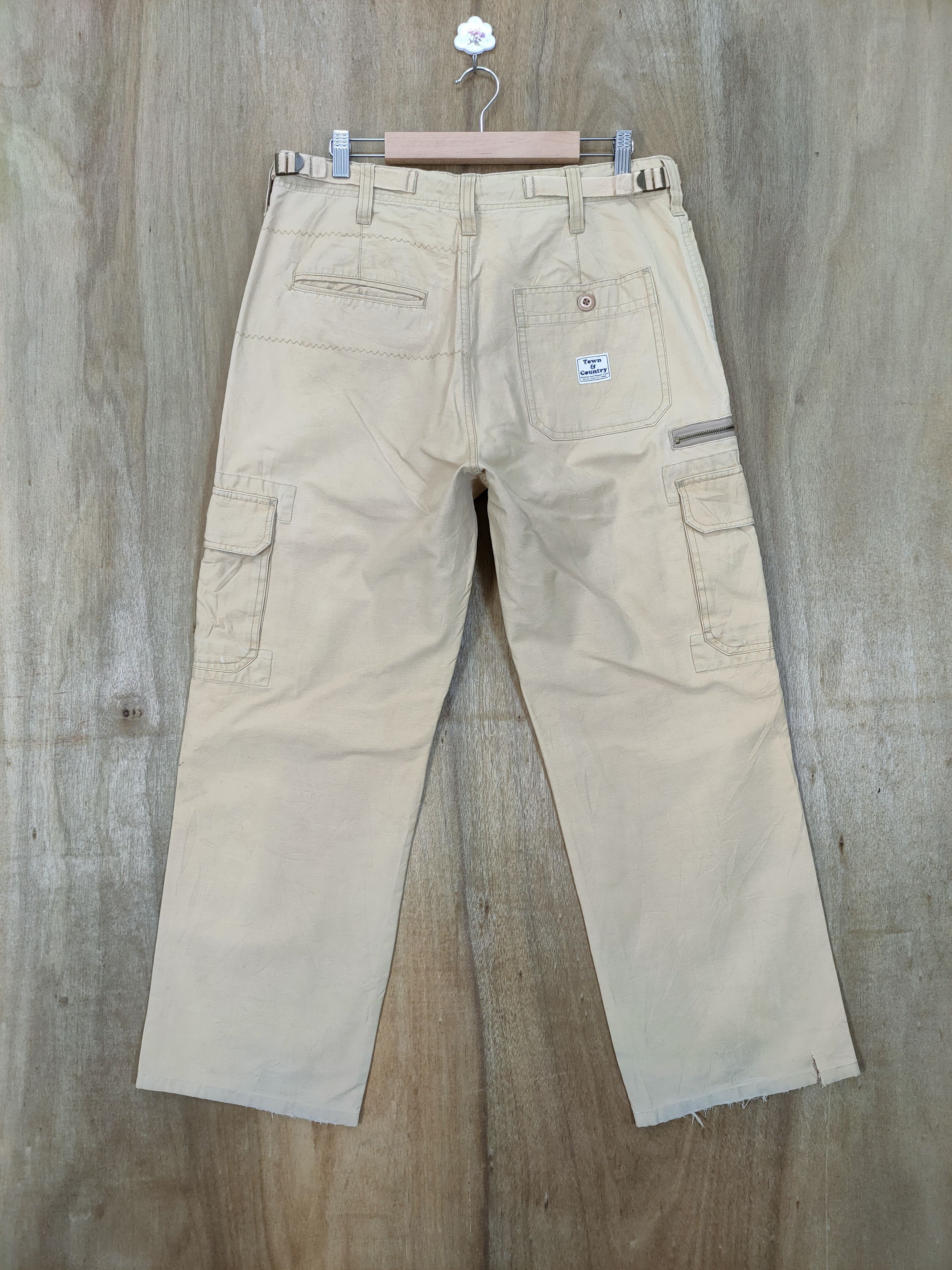 Japanese Brand JAPANESE BRAND KHAKI BAGGY CARGO PANTS Size US 32 / EU 48 - 7 Thumbnail