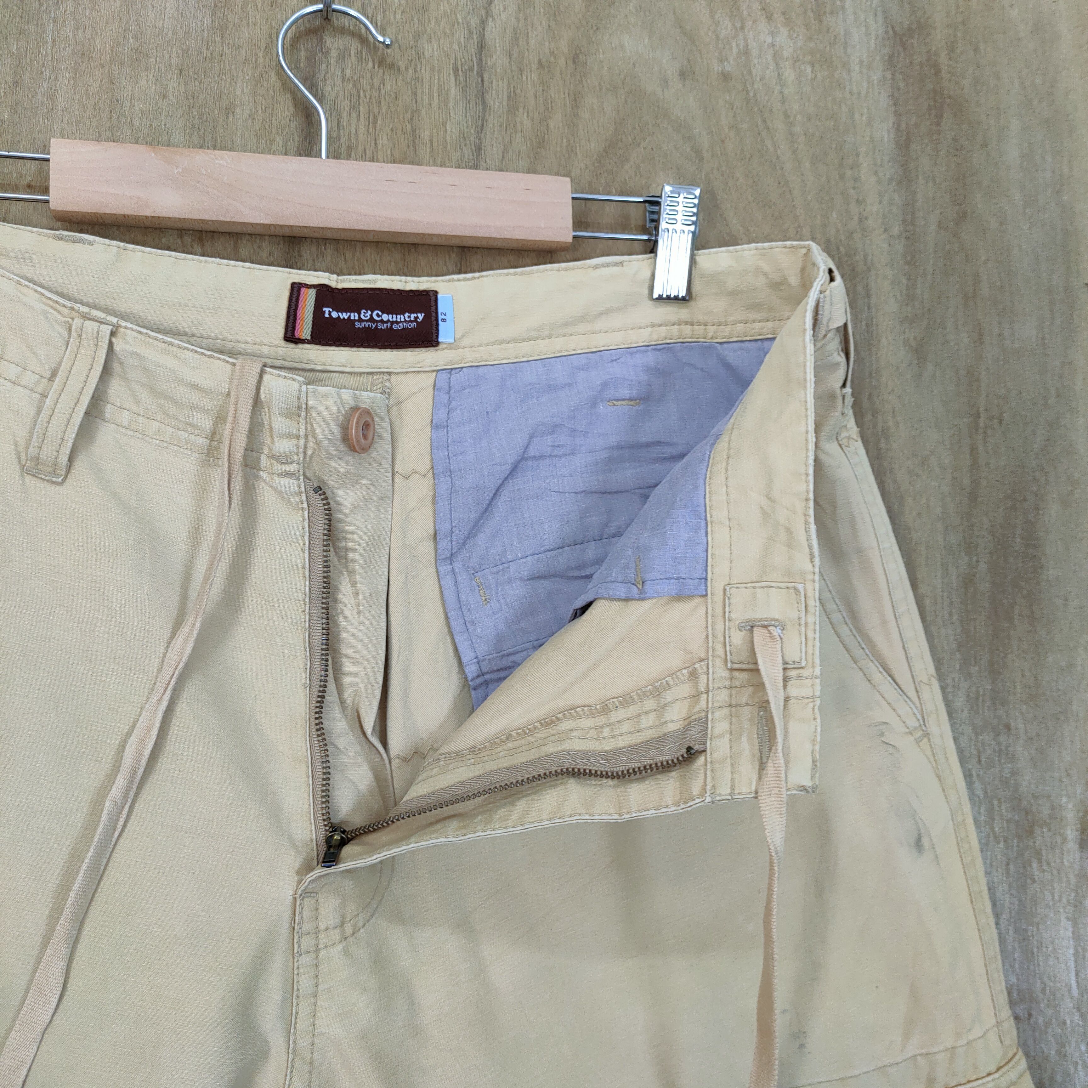 Japanese Brand JAPANESE BRAND KHAKI BAGGY CARGO PANTS Size US 32 / EU 48 - 14 Thumbnail