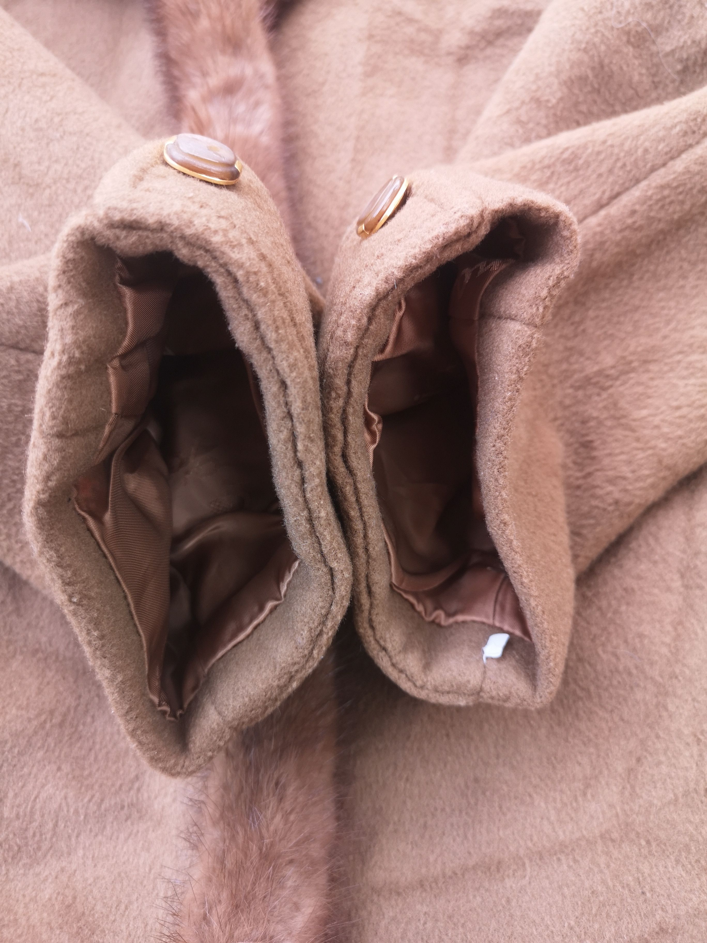 Designer × Japanese Brand × Vintage Cojona London Fur Cashmere Overcoat Size M / US 6-8 / IT 42-44 - 11 Thumbnail