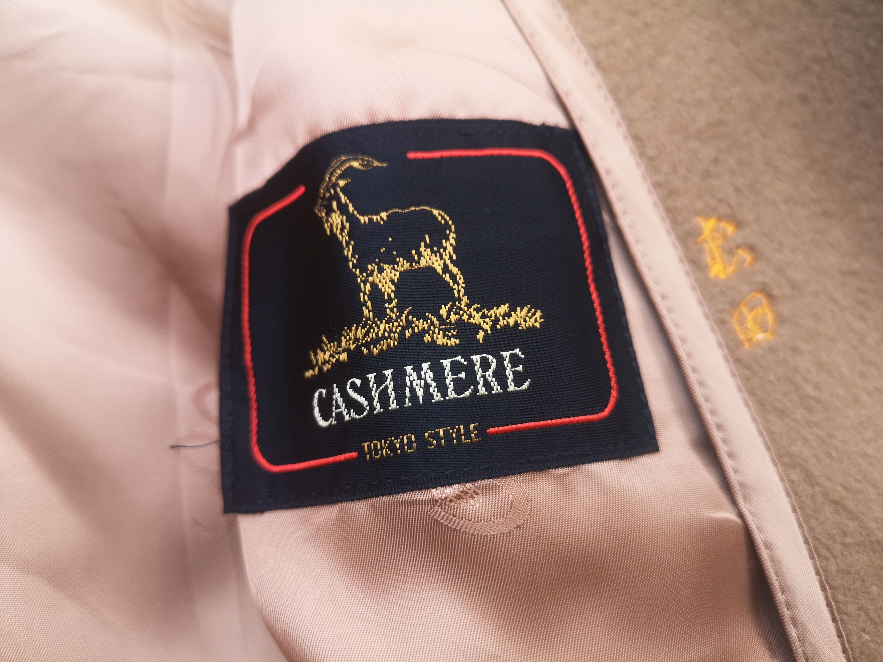 Designer × Japanese Brand × Vintage Cojona London Fur Cashmere Overcoat Size M / US 6-8 / IT 42-44 - 8 Thumbnail
