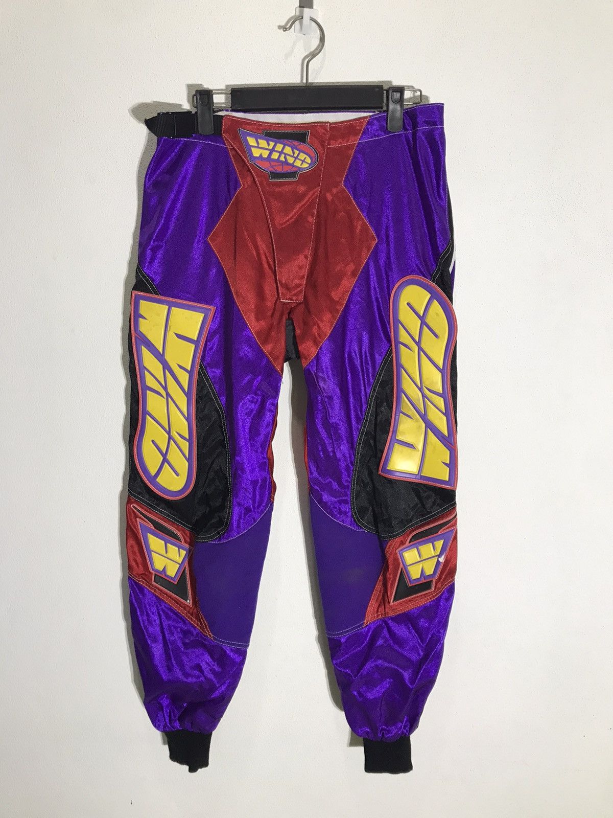 Fox Racing × Vintage MOTOCROSS PANTS WIND BMX ITALY DESIGN Size US 31 - 1 Thumbnail