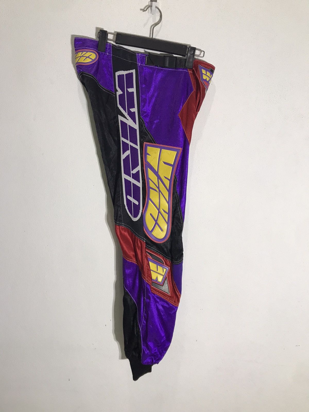 Fox Racing × Vintage MOTOCROSS PANTS WIND BMX ITALY DESIGN Size US 31 - 4 Thumbnail
