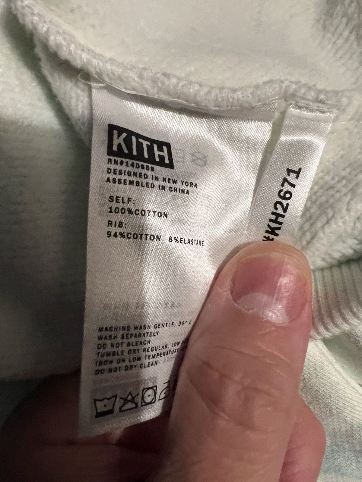 Kith Kith Galaxy Dye Mint Williams III Hoodie Size US XL / EU 56 / 4 - 11 Thumbnail