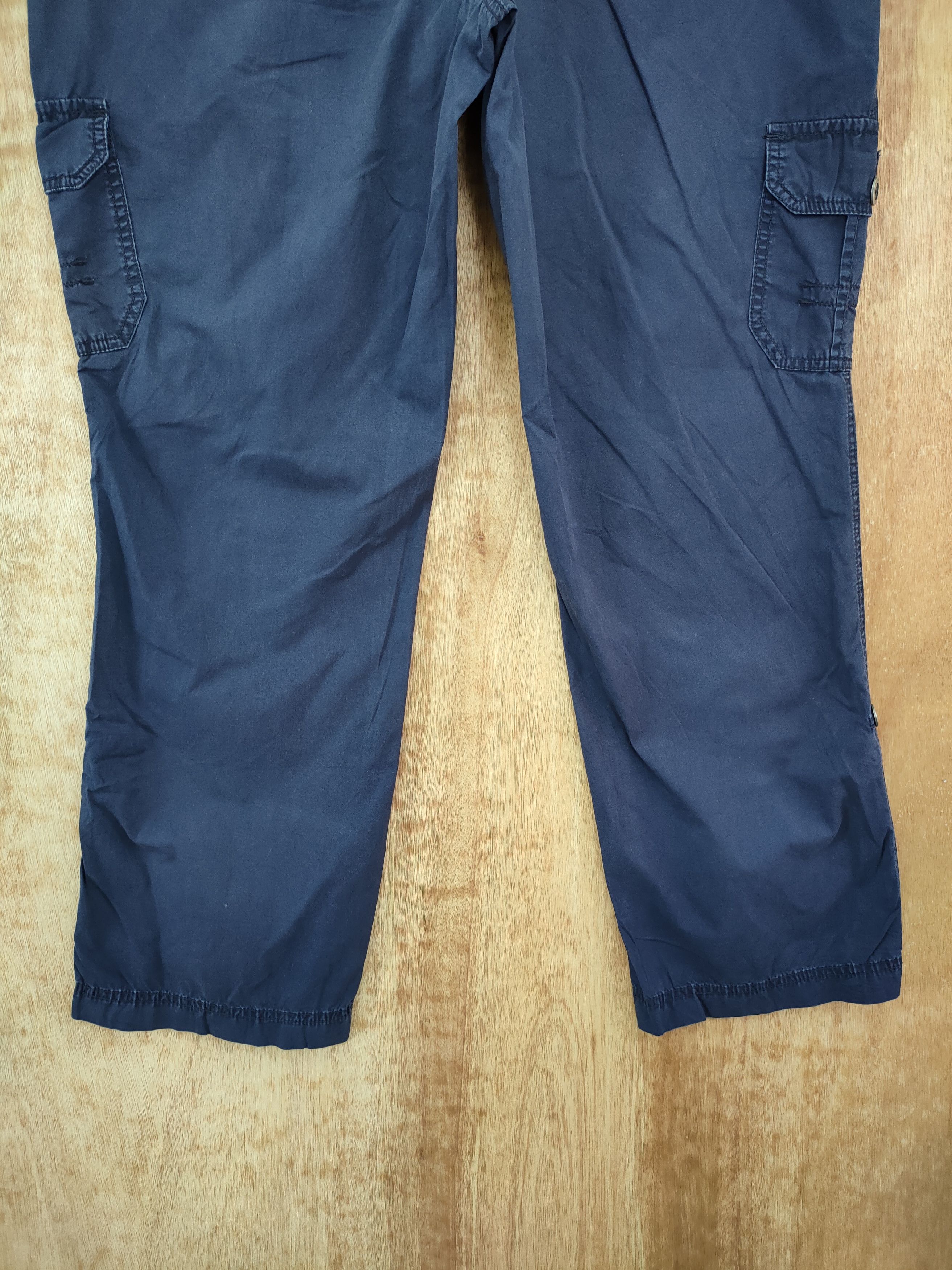Japanese Brand DLL St john bay blue multi pocket utility cargo pants #978 Size 38" / US 16 / IT 52 - 9 Thumbnail