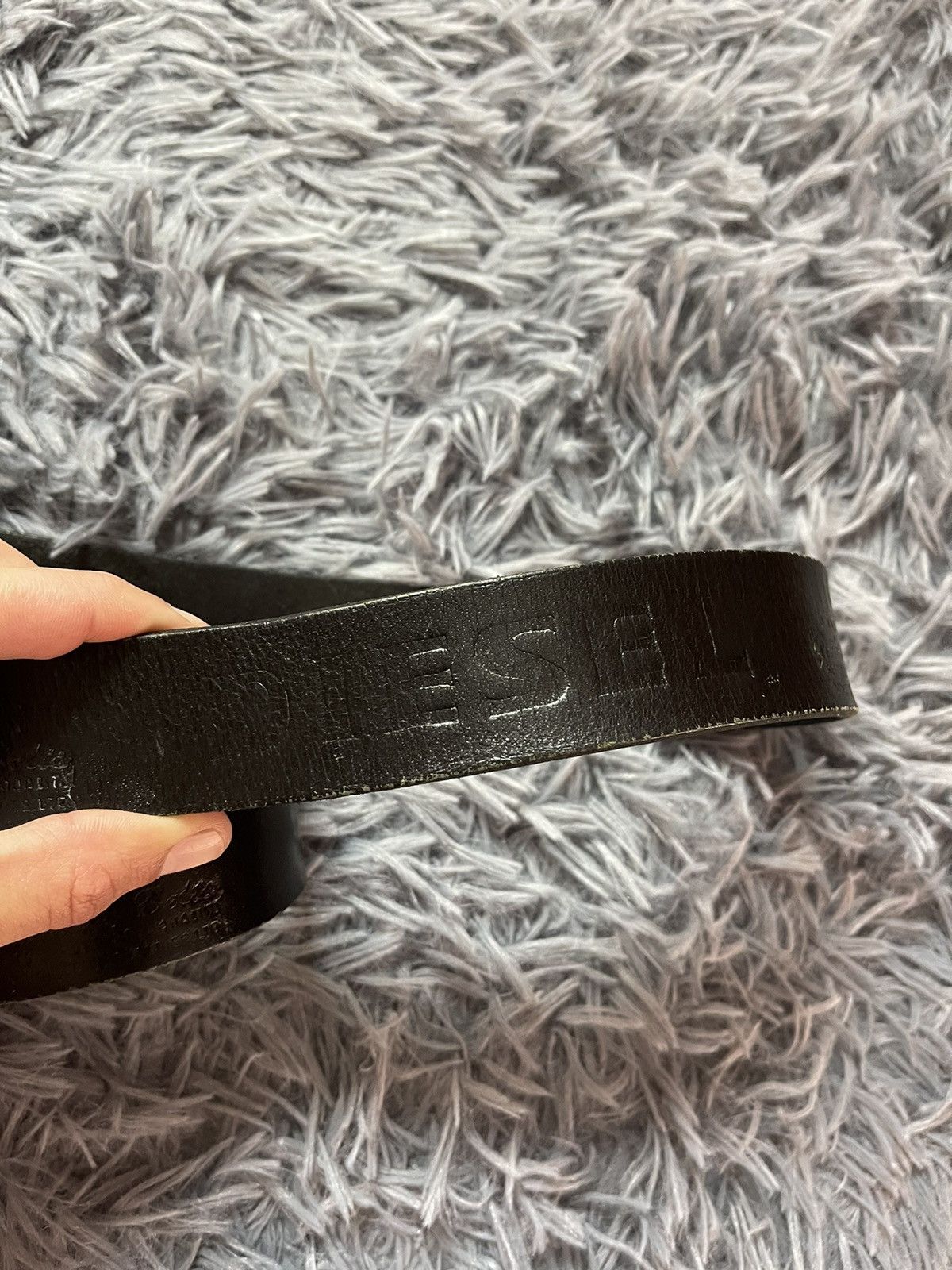 Cowboy Equipment × Diesel × Vintage Diesel 90s vintage western multilogo leather belt Size 32 - 3 Thumbnail