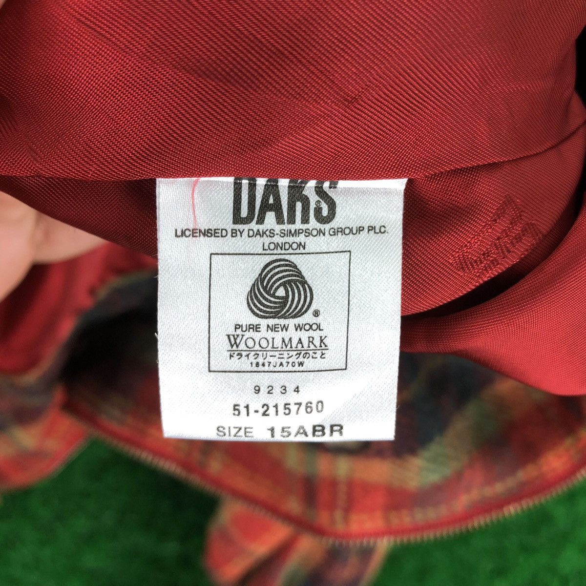 Vintage Vintage Wool Zipper Jacket Wool Checkered by Daks London Size US L / EU 52-54 / 3 - 15 Thumbnail