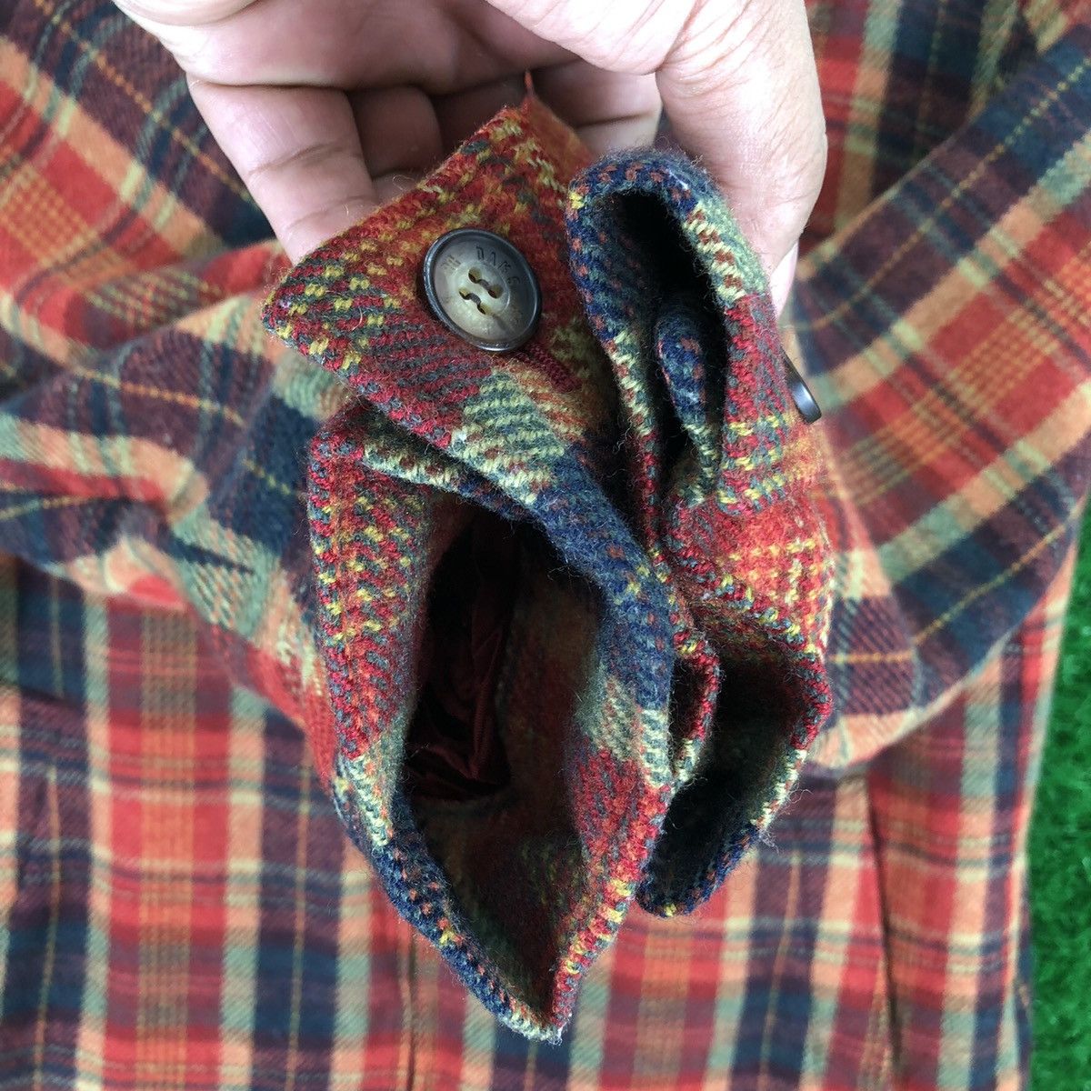 Vintage Vintage Wool Zipper Jacket Wool Checkered by Daks London Size US L / EU 52-54 / 3 - 10 Thumbnail